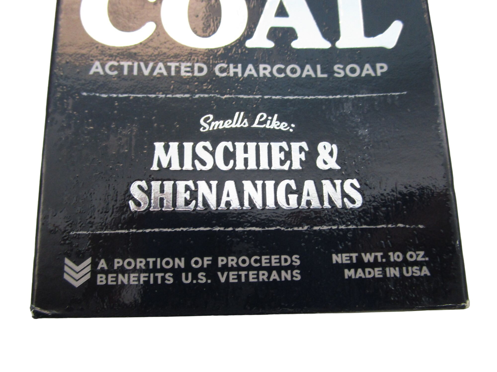 Duke Cannon Supply Co Big Ass Lump of Coal Activated Charcoal Soap New 10oz Bar