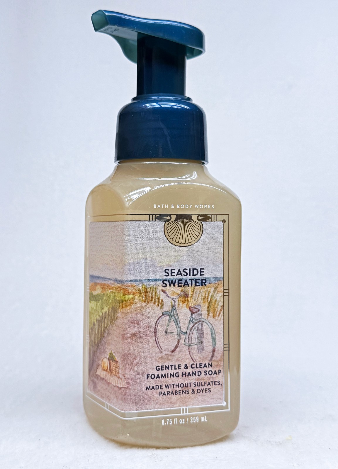 1 Bath & Body Works SEASIDE SWEATER Gentle Foaming Hand Soap 8.75 oz