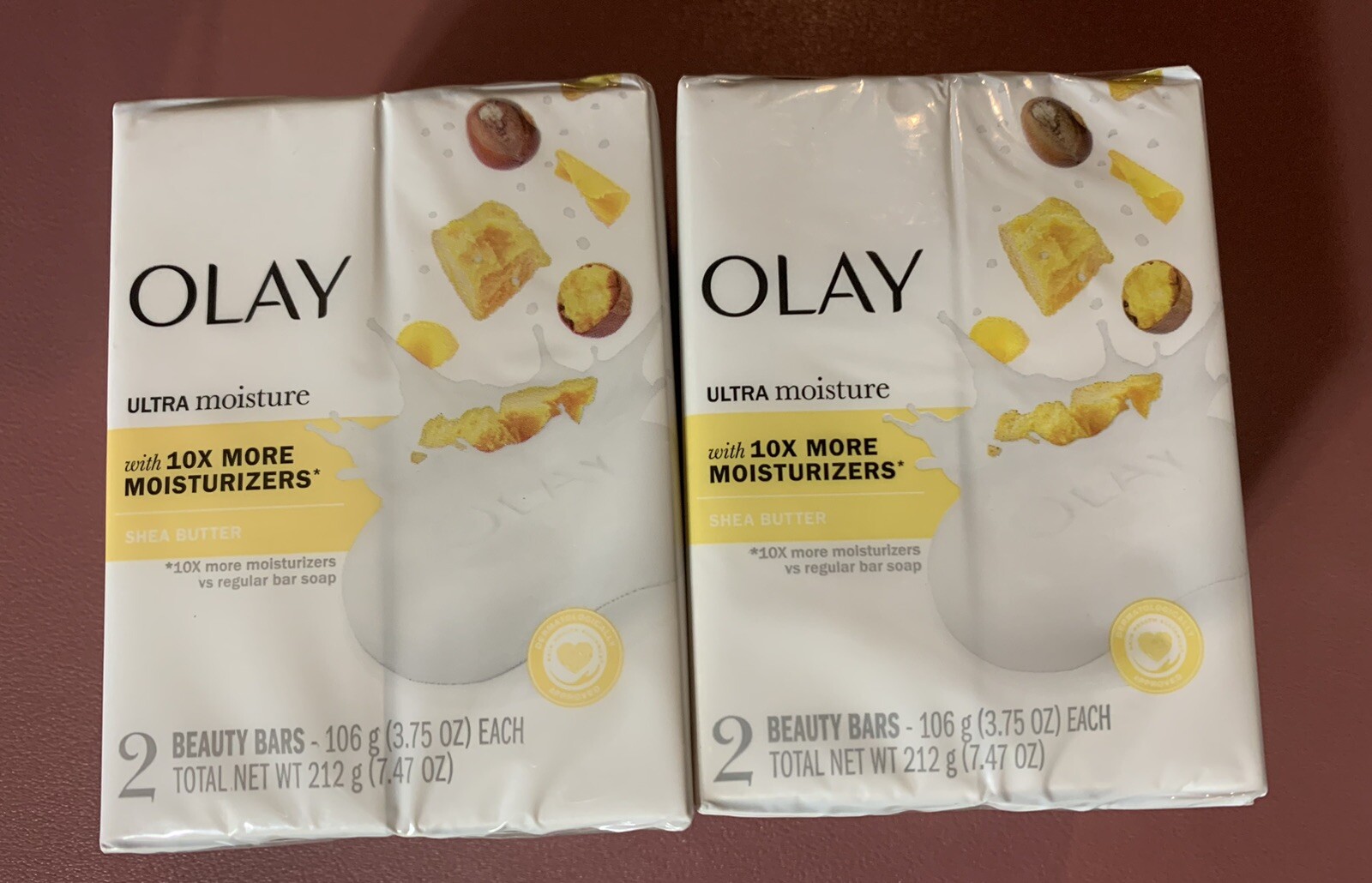 2 Olay Moisture Outlast Ultra Moisture Shea Butter with Vitamin B3 Complex 2 Ct
