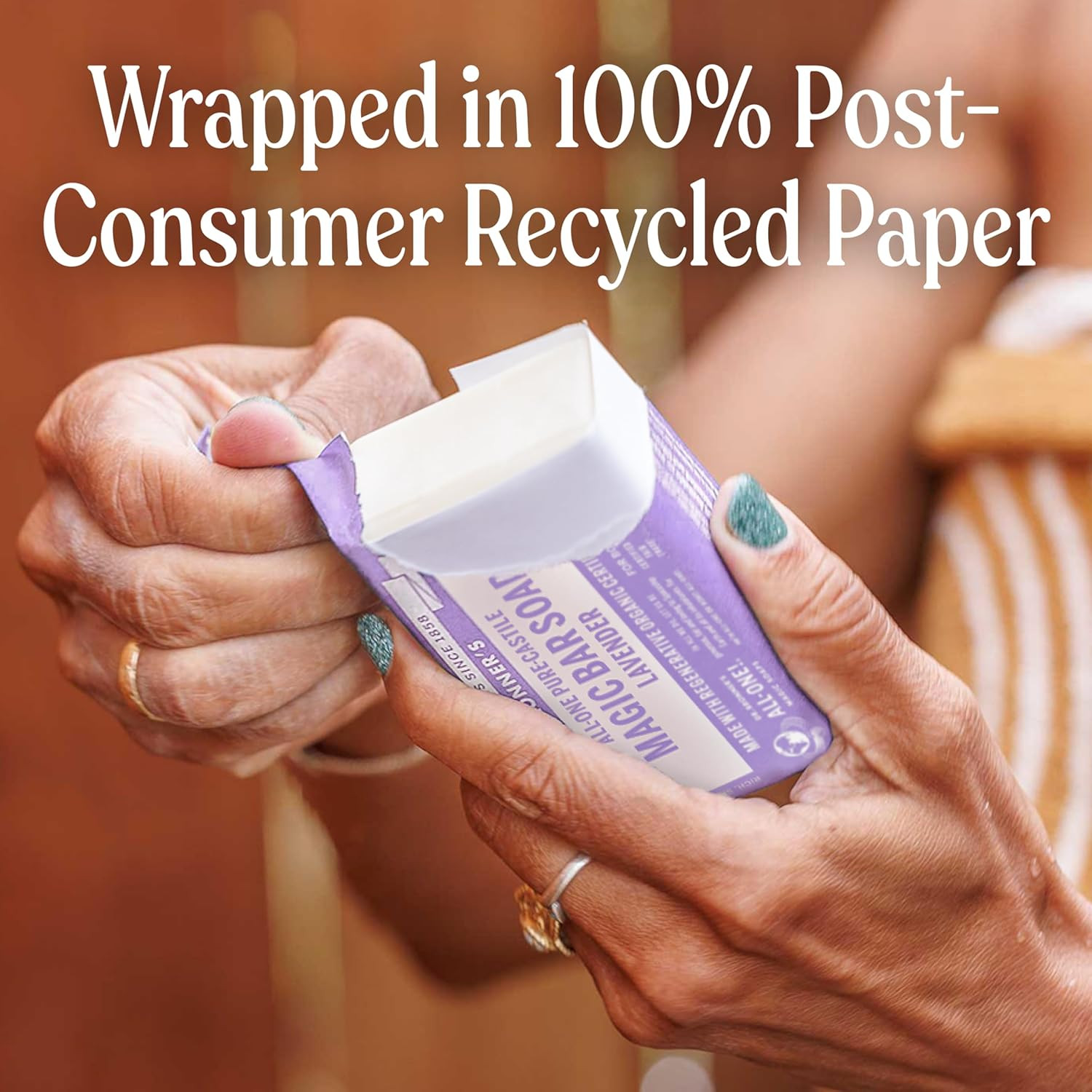 Dr. Bronner’S Pure-Castile Magic Bar Soap – Made with Regenerative Organic Certi