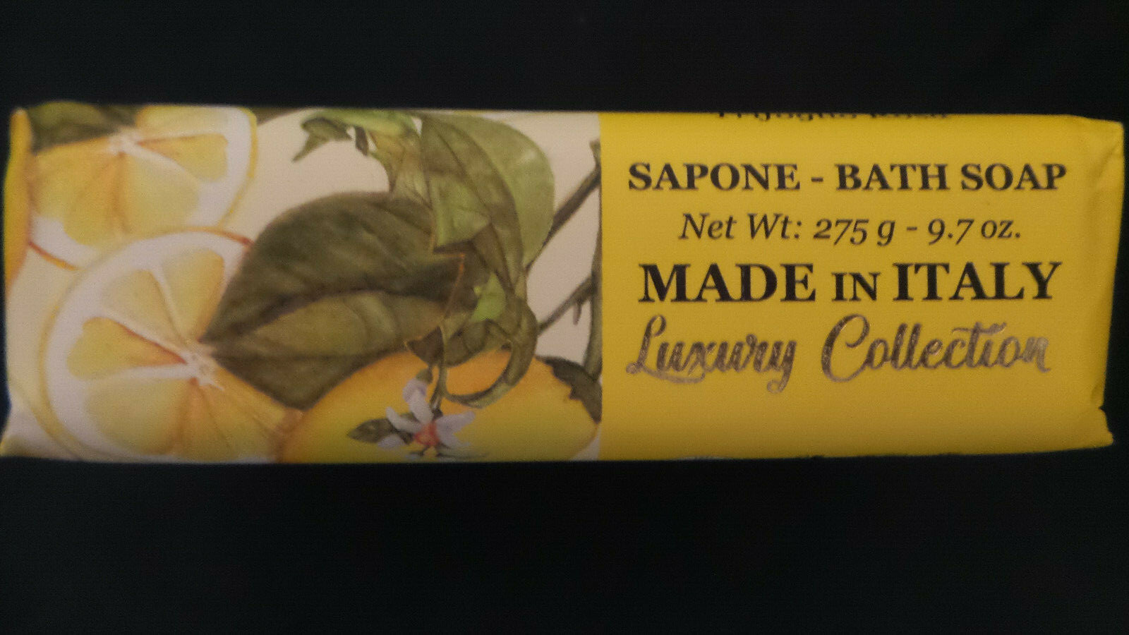 Lemon Pink Clover La Florentina Soap Bar Saponerie Mario Fissi Italy 9.7 oz New