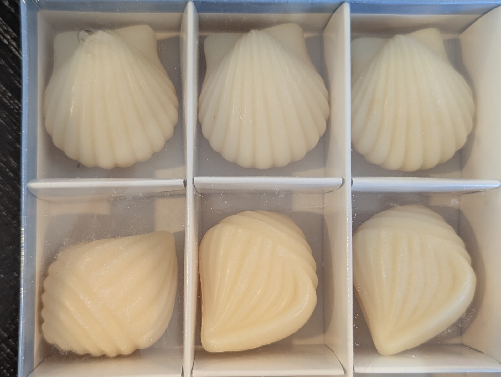 Saponificio Varesino Fine Natural Soap 12 Ivory Seashell Colored Italy 12x.9oz