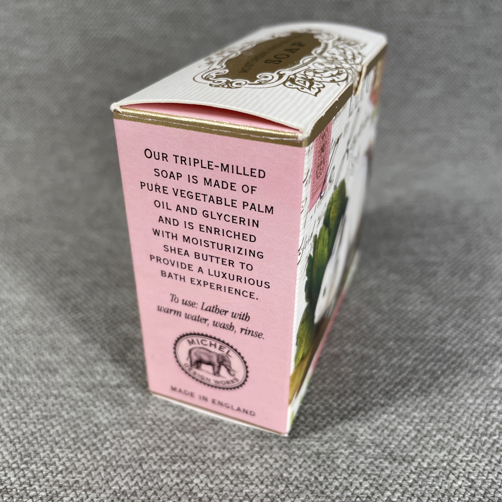 European 3-Soaps Bundle: L’Occitane France, Michel England, Castelbel Portugal