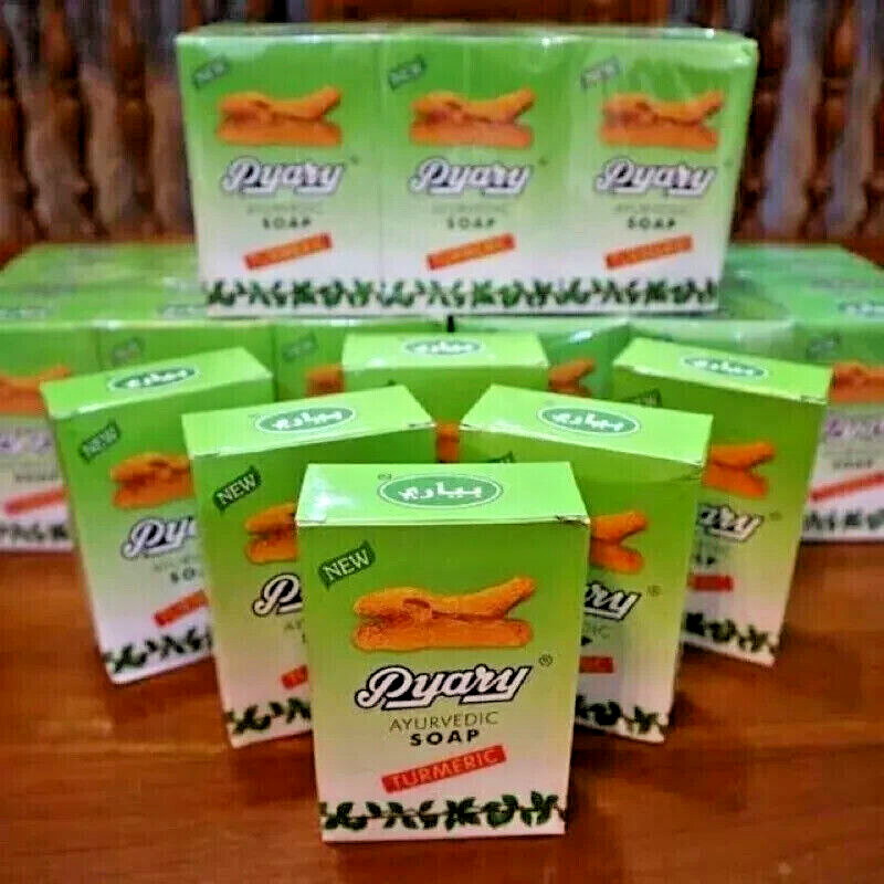 5 PACK Arab Pyary Soap Bathing Beauty Soap Original Turmeric Soap Pyary India