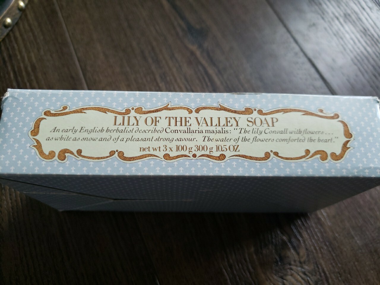 Crabtree & Evelyn Lily of the Valley Perfumed Bath Soap 3 Bars 3.5 oz each