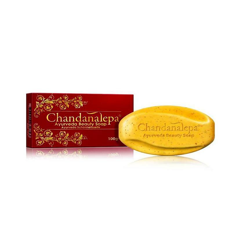 CHANDANALEPA AYURVEDA HERBAL BEAUTY SOAP NATURAL HEALTHY SKIN BAR