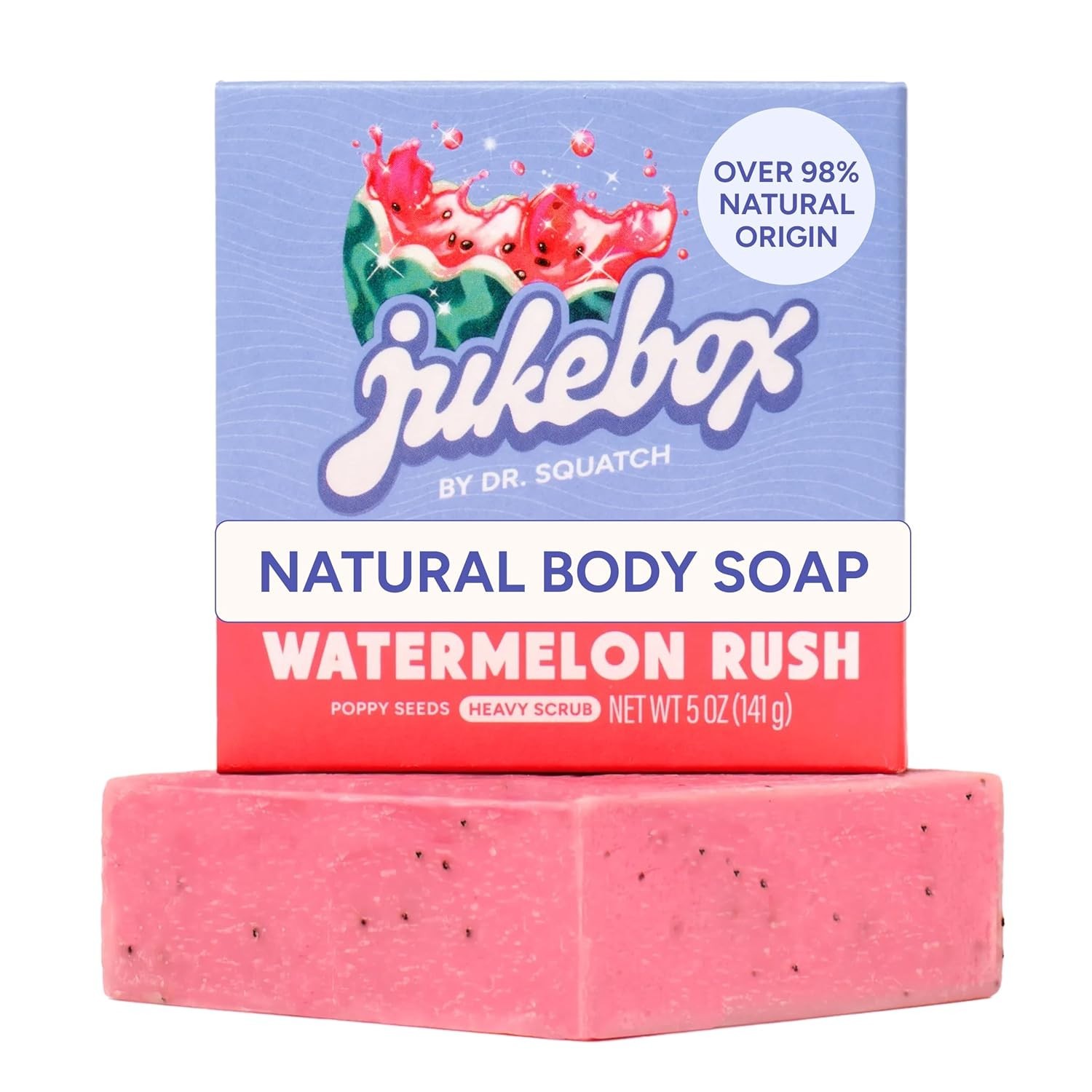 Natural Women’s Bar Soap 5oz – Watermelon Rush, Creamy Lather for All Skin Types