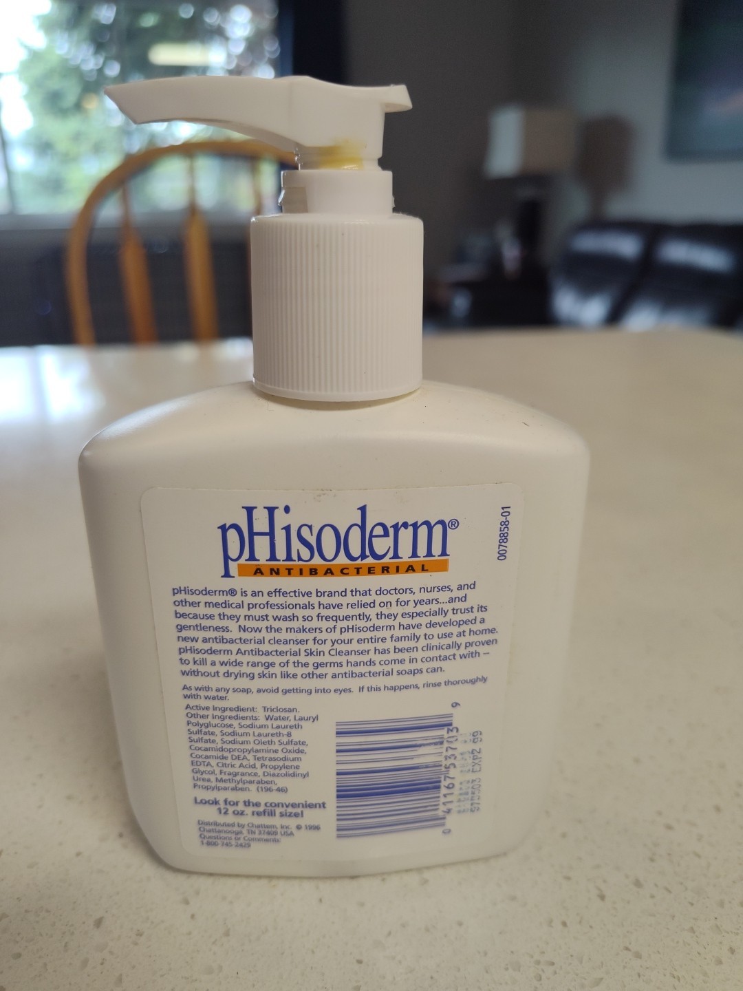 Phisoderm 1999 Antibacterial 6 fl oz skin cleanser UNOPENED. SOLD AS IS Vintage