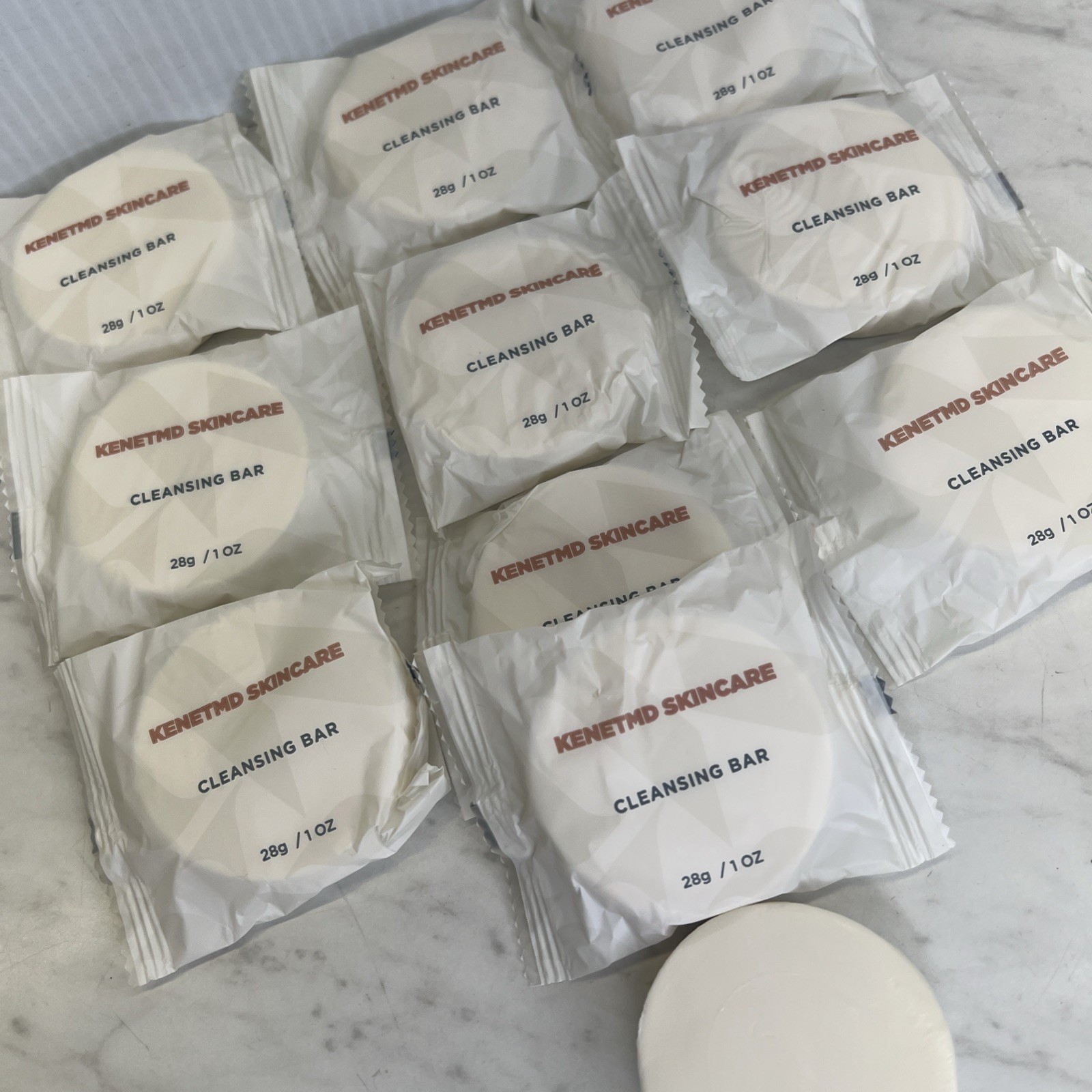 Set Of 10 KenetMD Travel Soap Cleansing Bar 1 oz