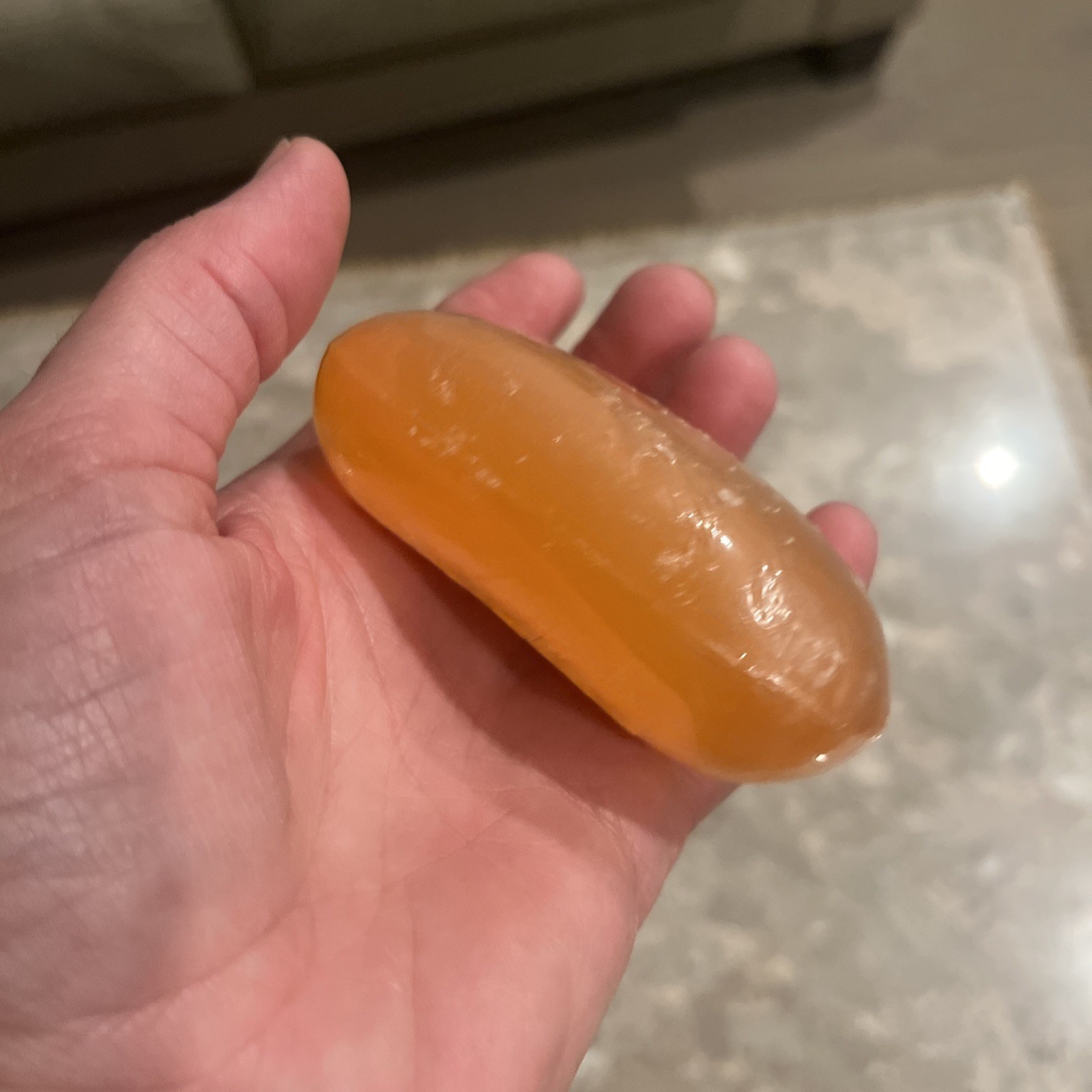 Vintage NEW The Body Shop FUZZY PEACH Bar Soap made in USA