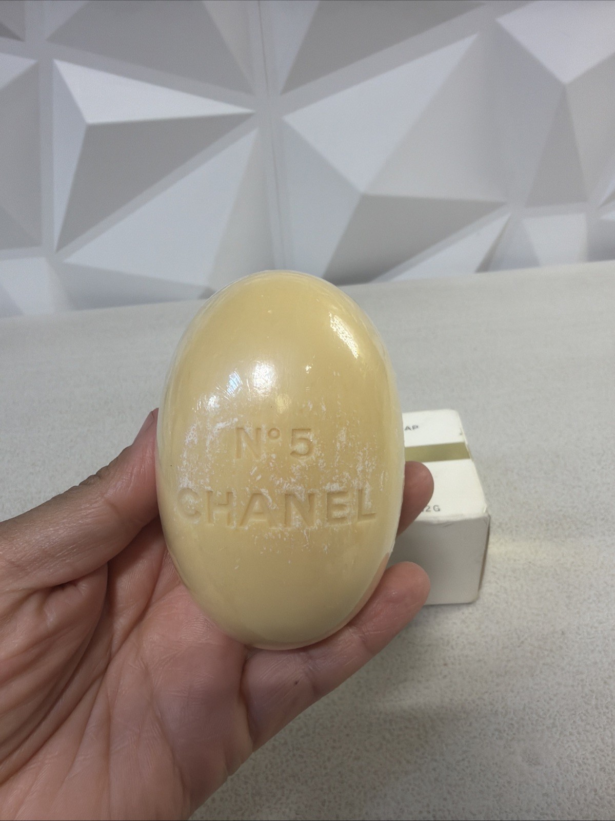 Vintage Chanel No. 5 Savon Perfumed Bath Soap 150g 5.3oz Cake SEALED