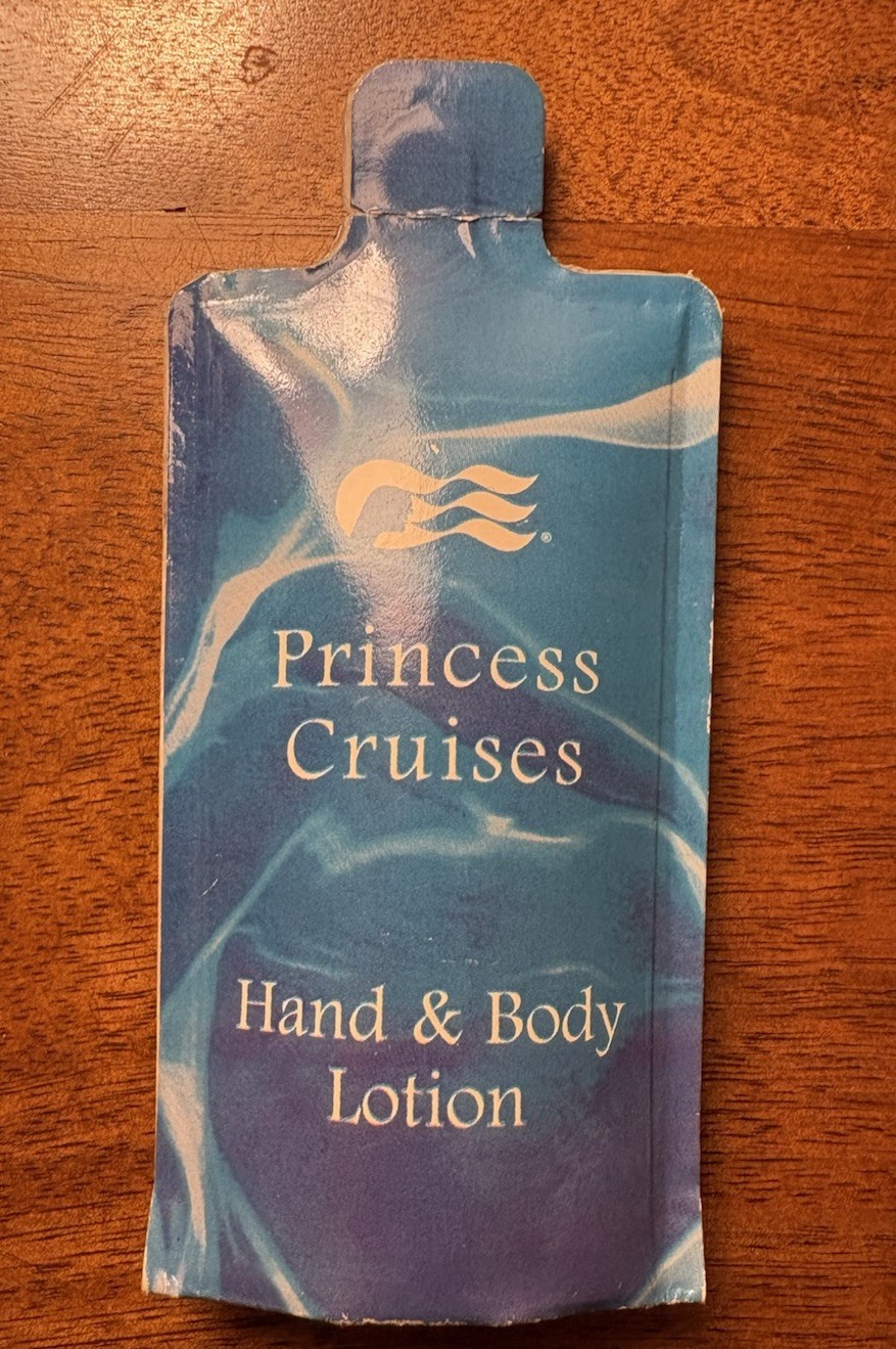 Princess Cruise Lines Hand And Body Lotion DISCONTINUED Zela Pro Vintage