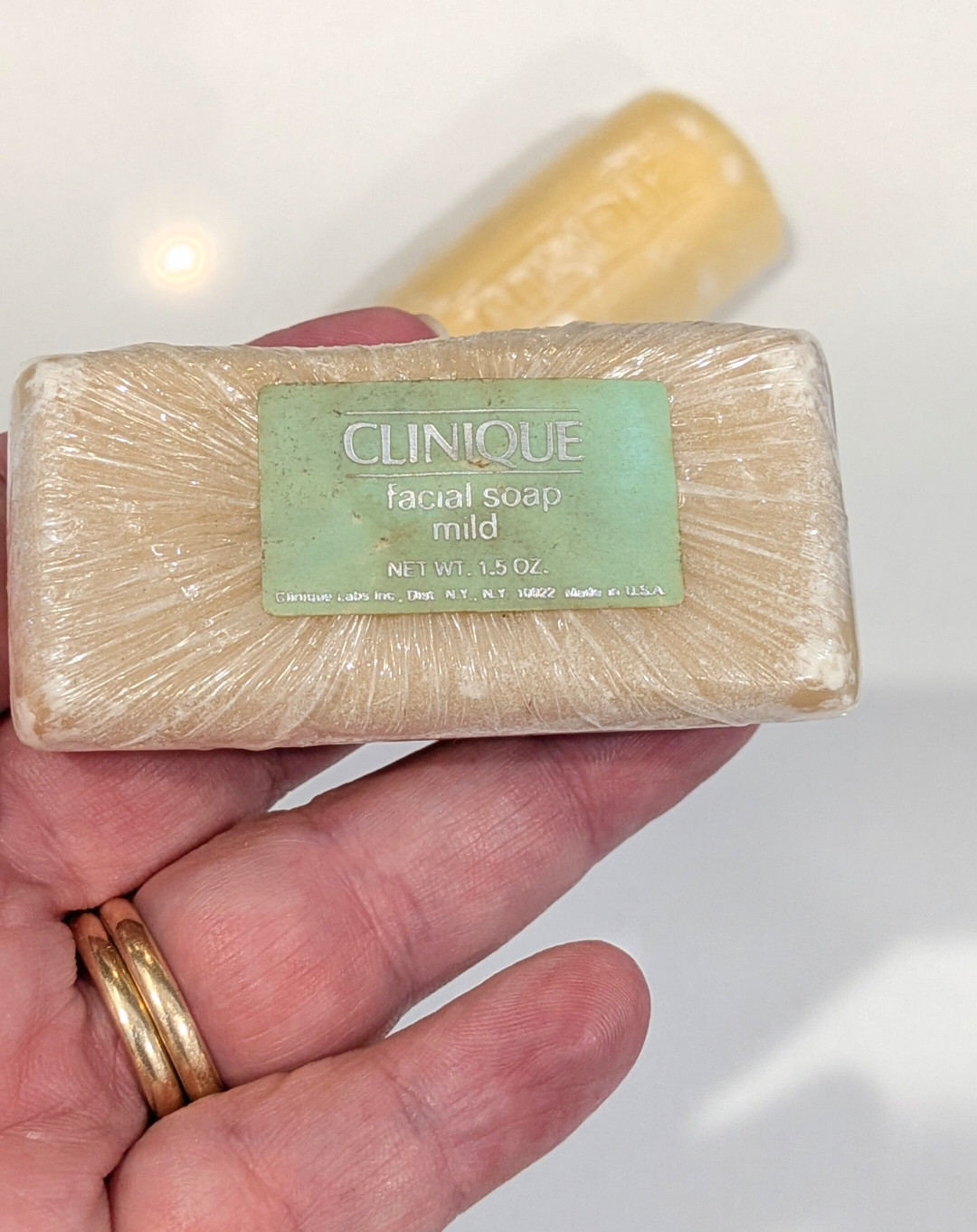 Clinique Little Facial Soaps Mild Bar 2x Soap 1.5 oz Travel Size NEW SEALED