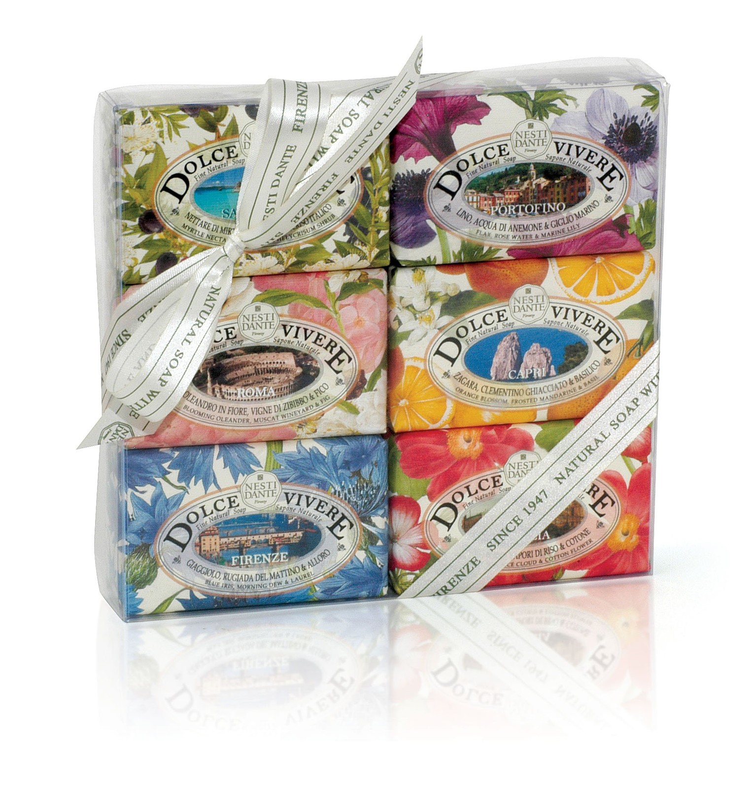 Florentine Soap Collection 5.3 Oz – Set of 6 Luxury Soaps