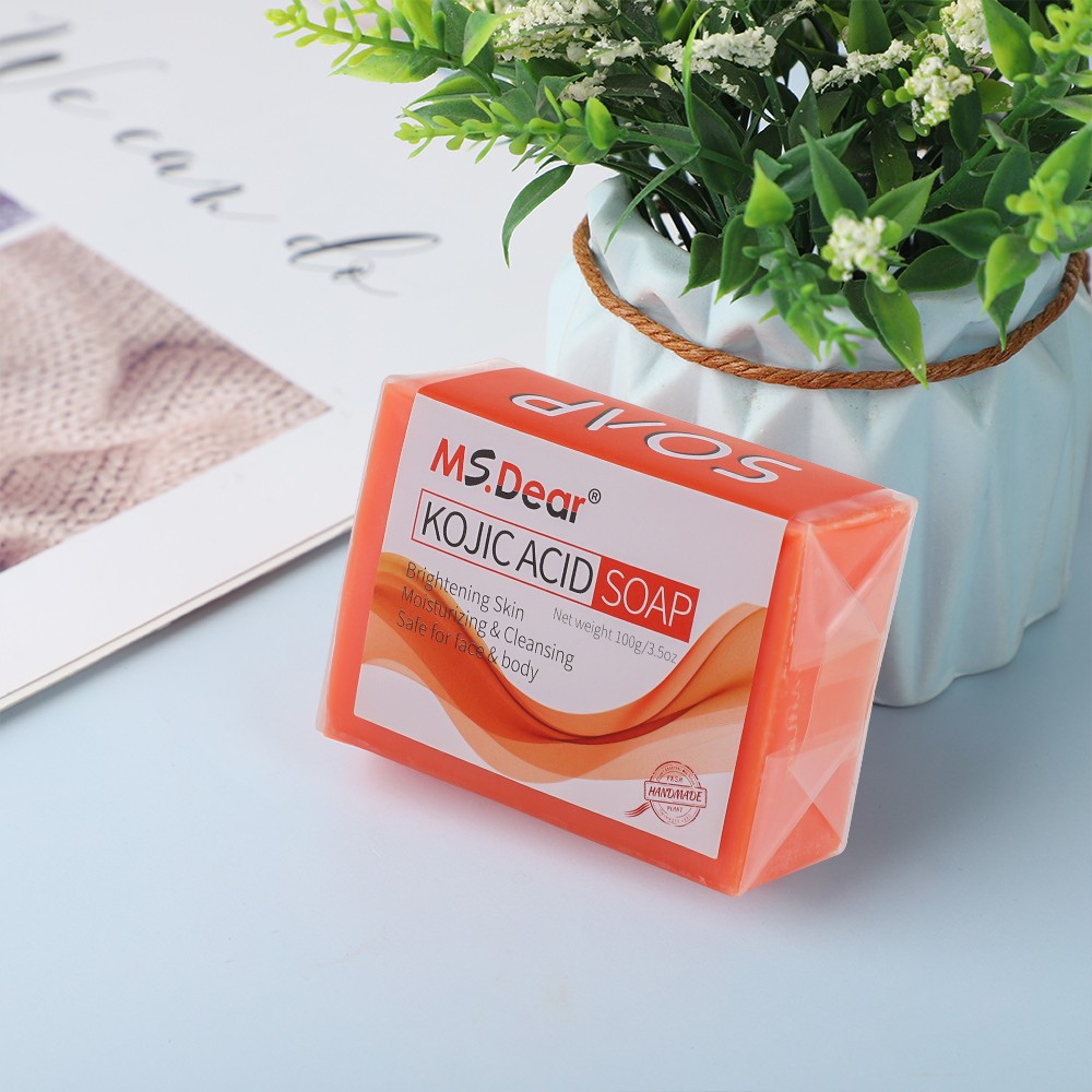 3X Kojic Acid Soap Dark Spot Whitening Turmeric Skin Bleaching Lightening 100G