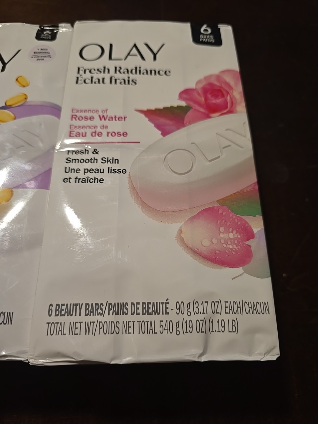 3 Pc Mix OLAY Fresh Age Defy/Radiance Beauty Soap w/Rose Water/Vitamin E (C019)