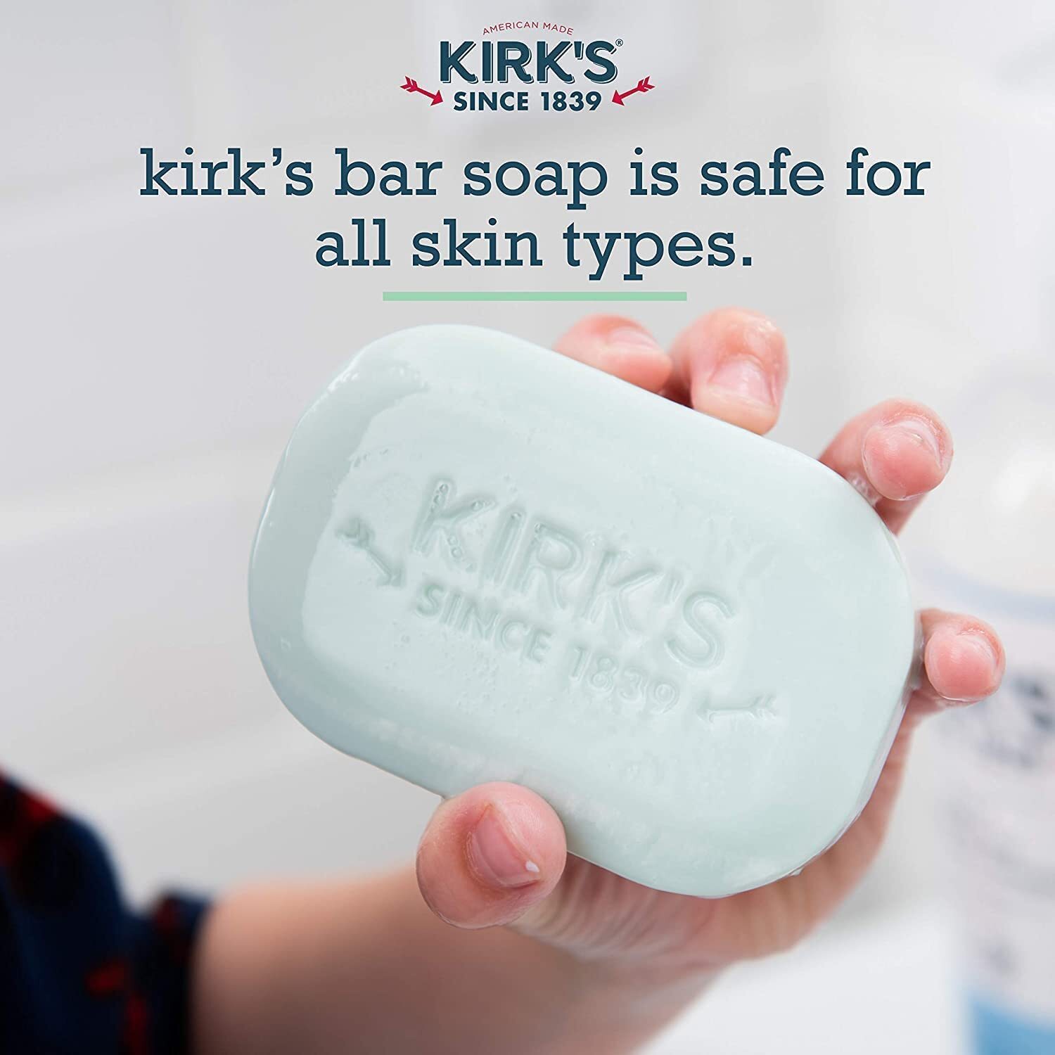 Kirk`S Bar Soap Castile Soothing Aloe Vera 1 Each 4 Oz