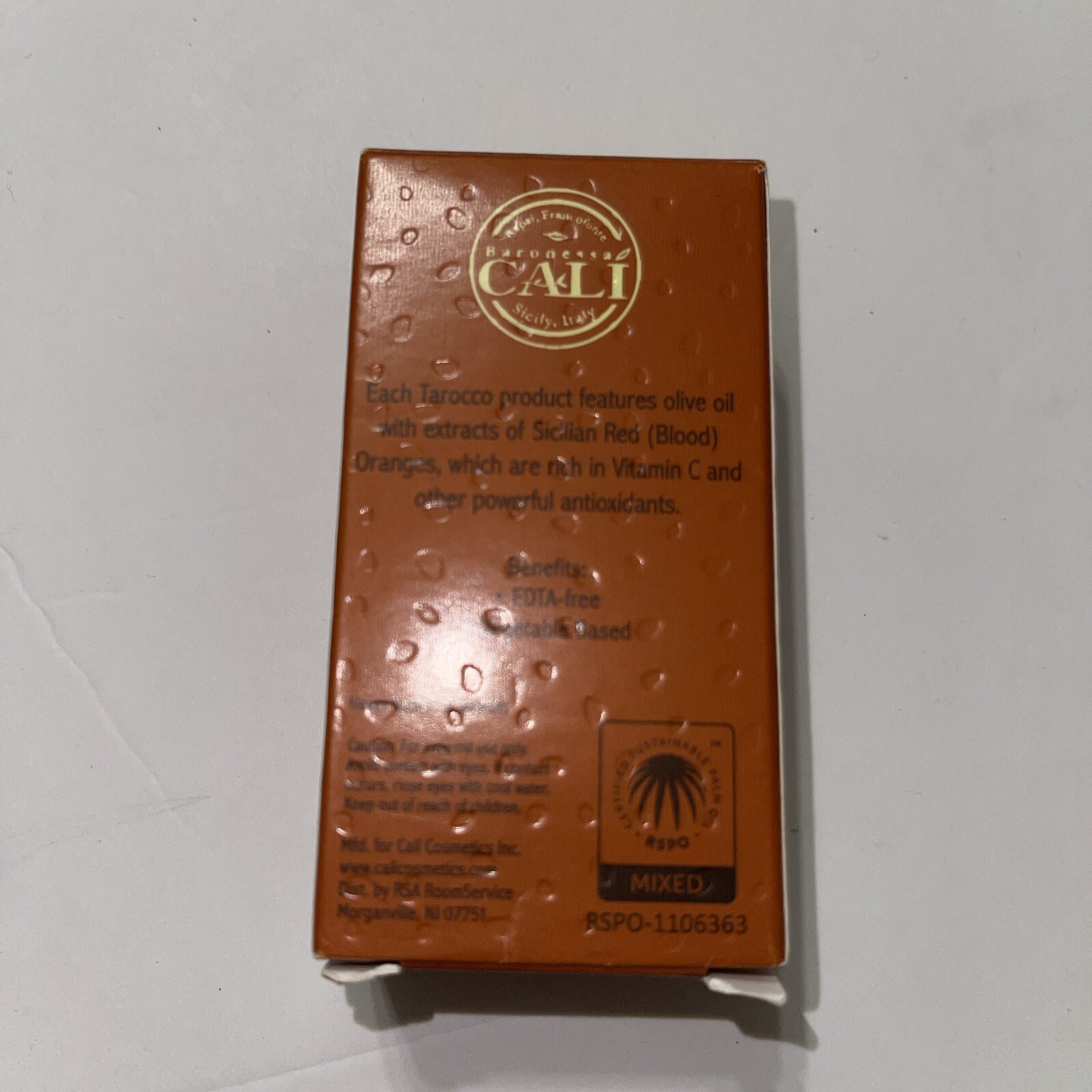 TAROCCO SICILIAN BLOOD ORANGE Travel Size Cleanser Soap & Bar FOOT CREAM