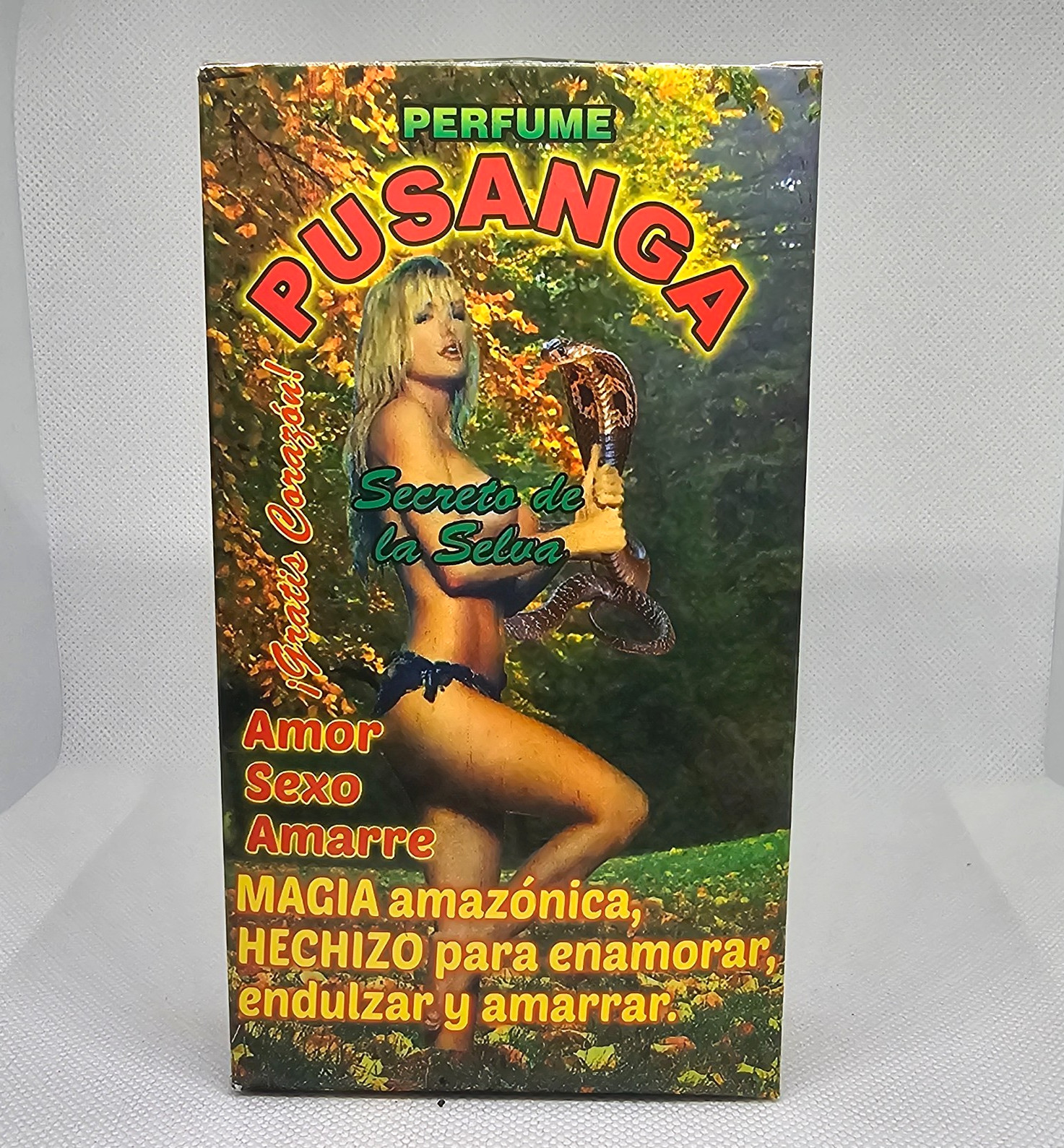 PUSANGA CON FEROMONAS ATRACCION Y SEDUCCION SELVA DEL PERU 100% ORIGINAL 1PC