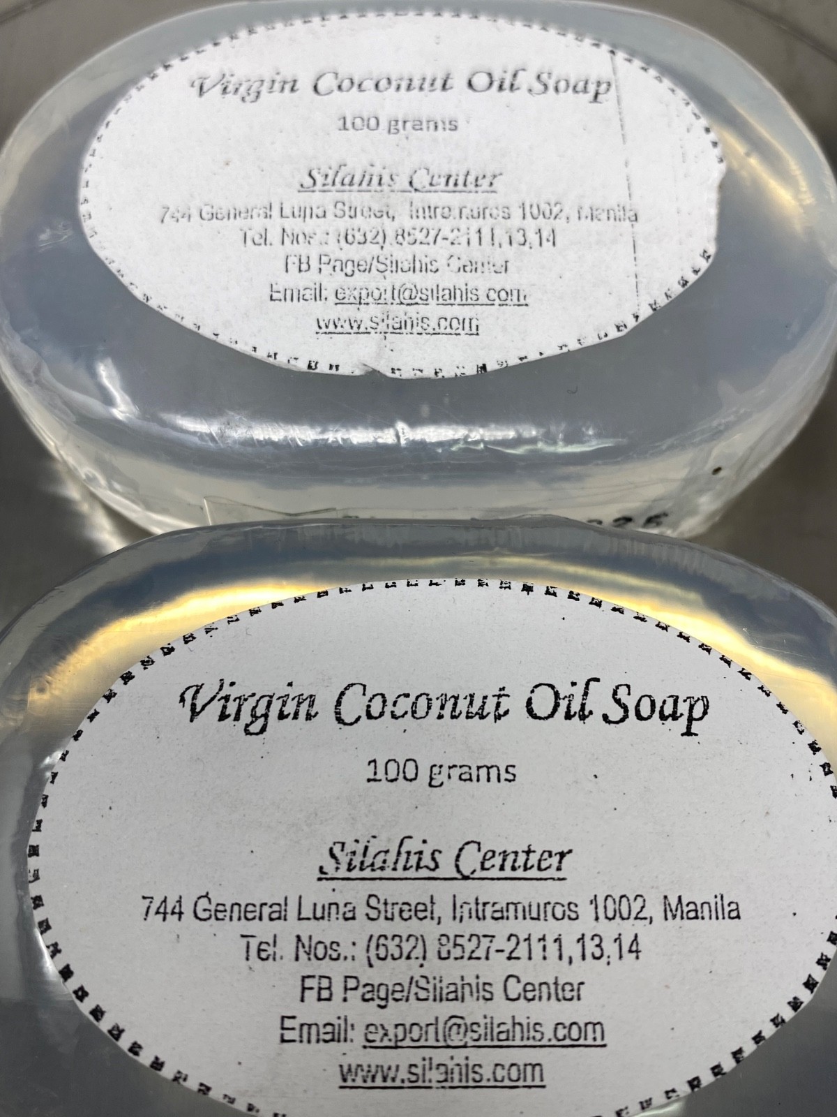 Virgin Coconut Oil Soap – 2 bars 100 grams each