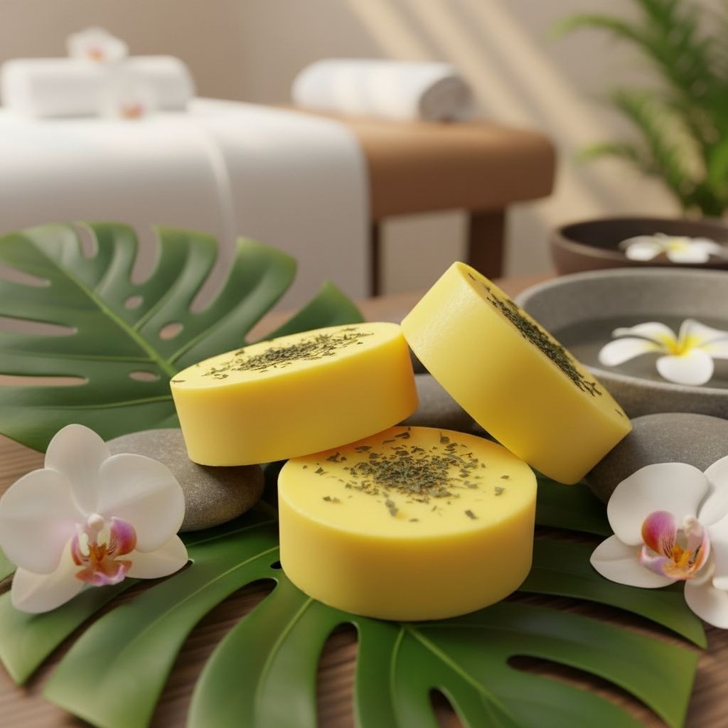 Tropical Pina Colada Exfoliating Bar Soap All Natural Homemade