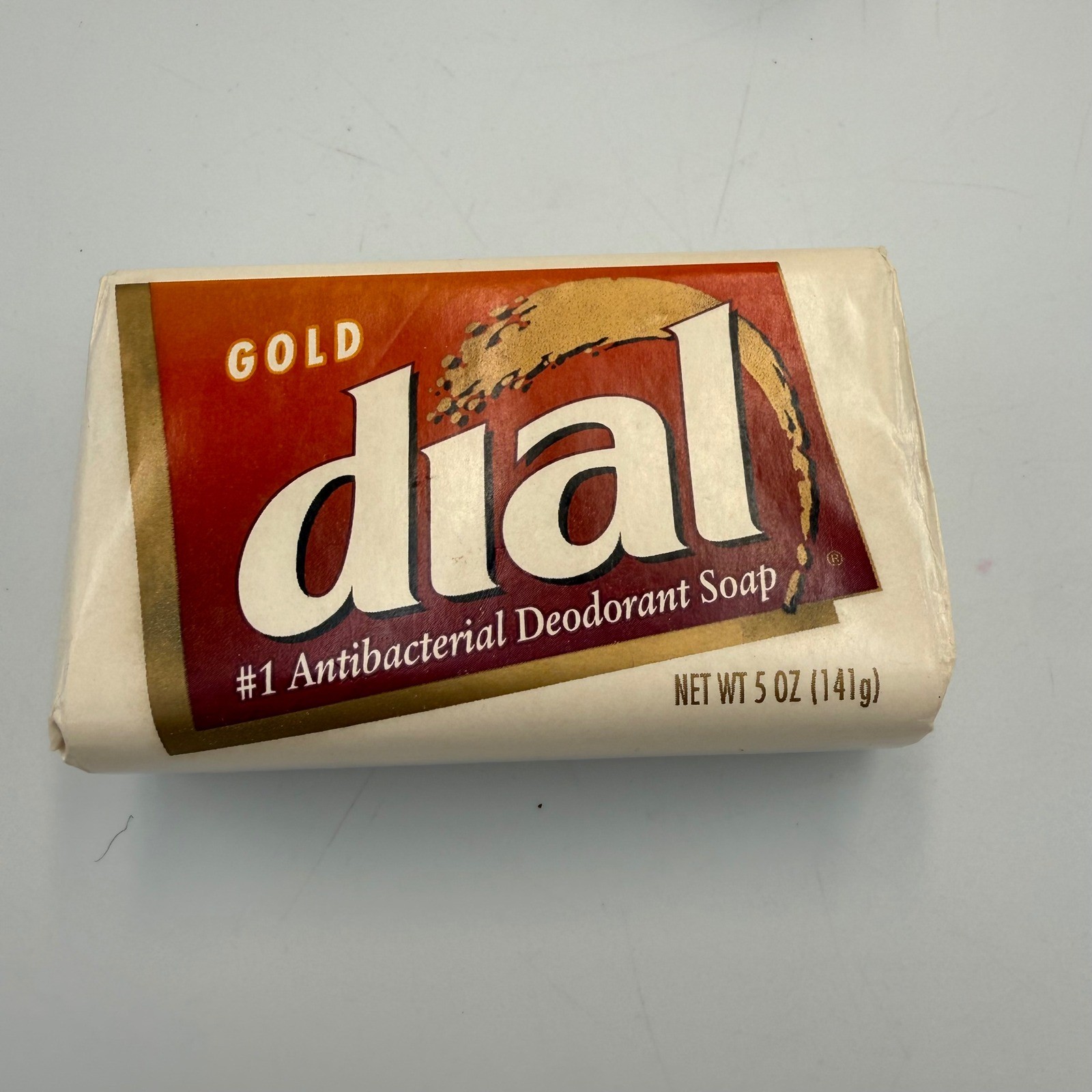 Vintage 80s Dial Gold Antibacterial Deodorant Soap 5 oz Bars Set of 2 New
