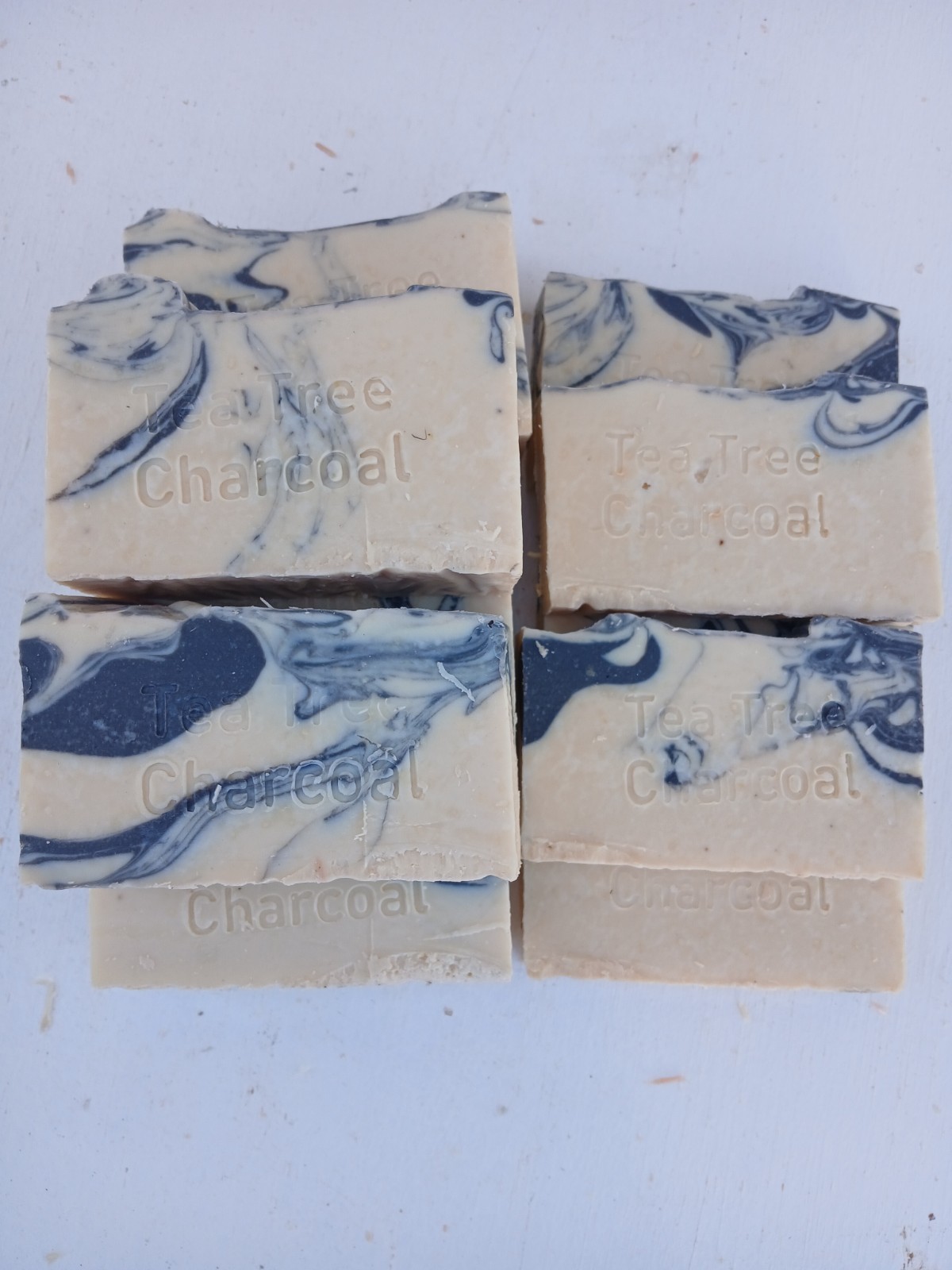 TEA TREE CHARCOAL GOAT MILK SOAP HAPPY GOAT CREAMERY FREE SHIPPING BASIC DIRECT