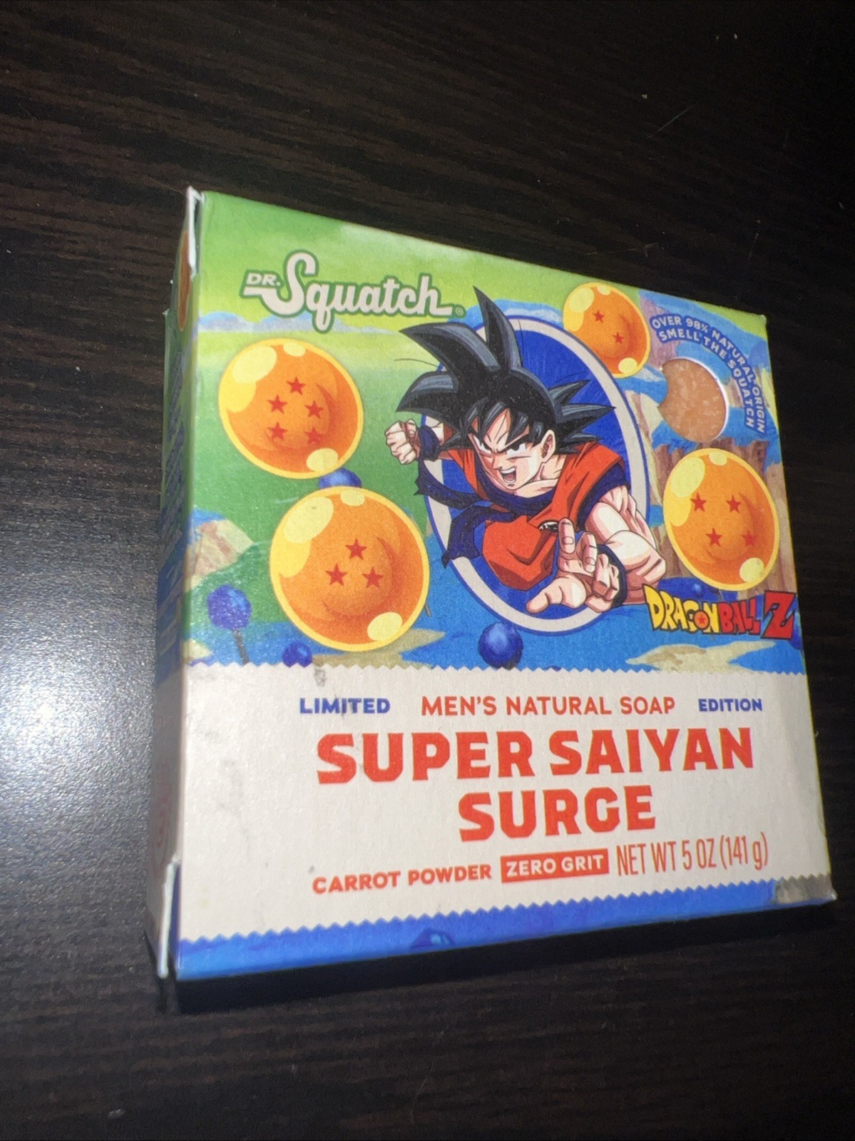 Dragon Ball Z Super Saiyan Surge Soap 5oz . Dr Squash