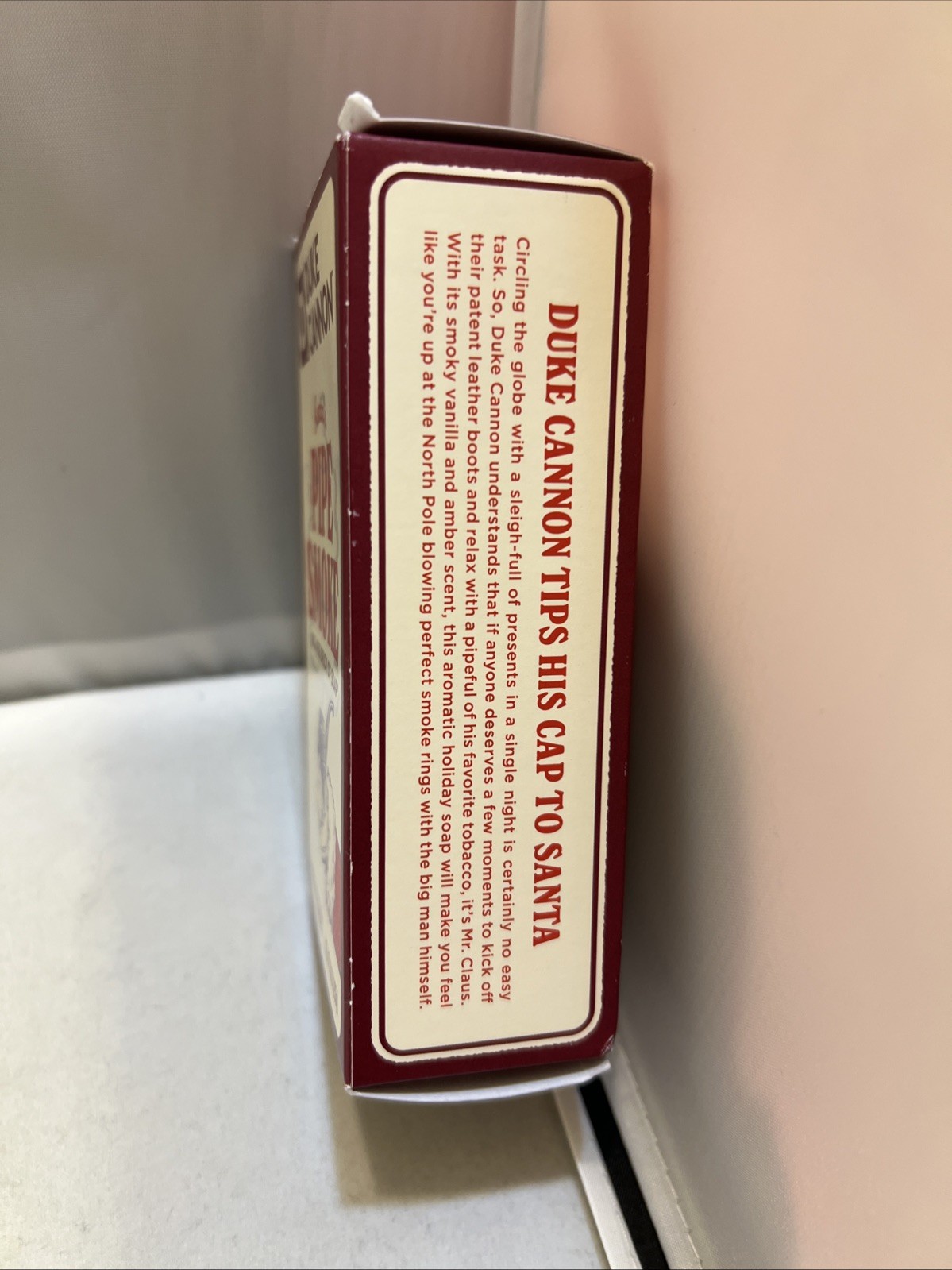 Duke Cannon Big Ass Brick of Soap Santas Pipe Smoke New