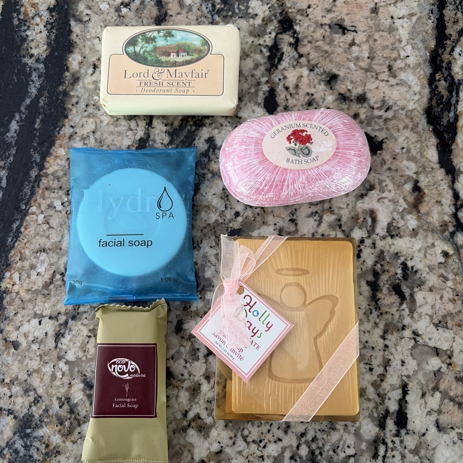 Misc Bar Soap Lot Of 5