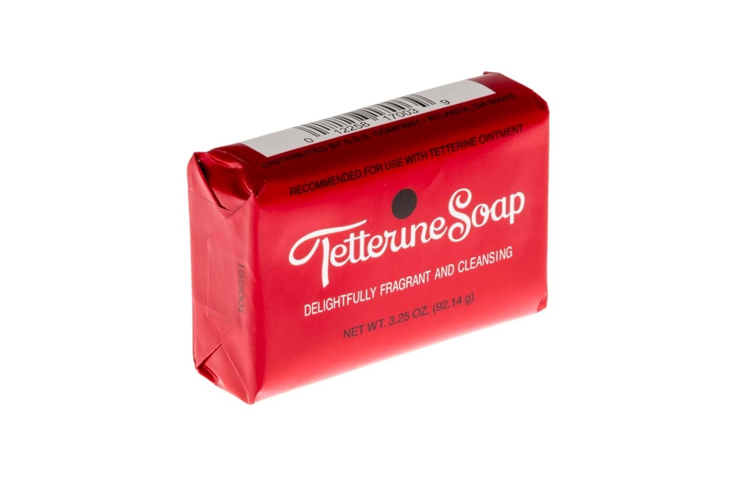 Tetterine Palm-Based Antifungal Soap Bar – Daily Foot & Body Wash for Irritation