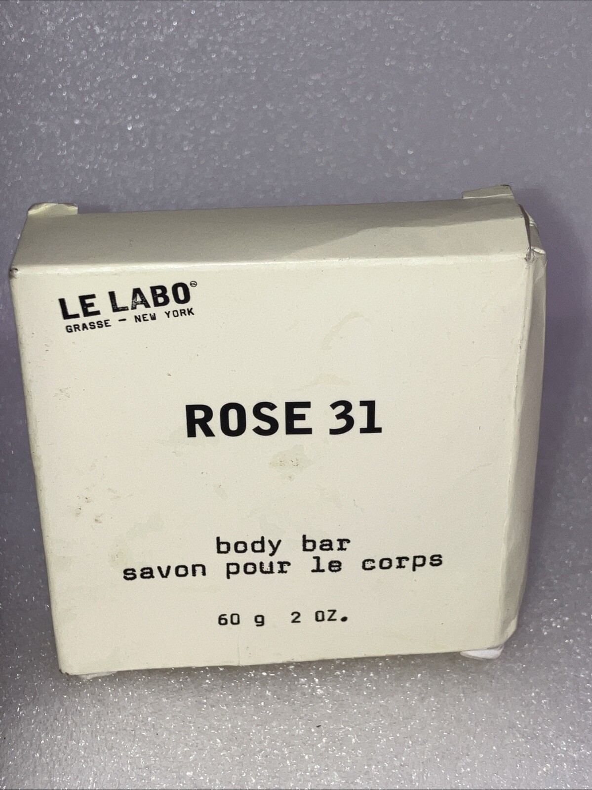 LE LABO Rose 31 Perfumed Body Bar Soap 2 Oz + Shampoo 3 Oz Set.