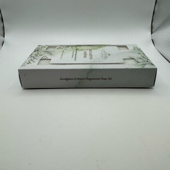 Castelbel Eucalyptus & Vetiver Soap Set NEW