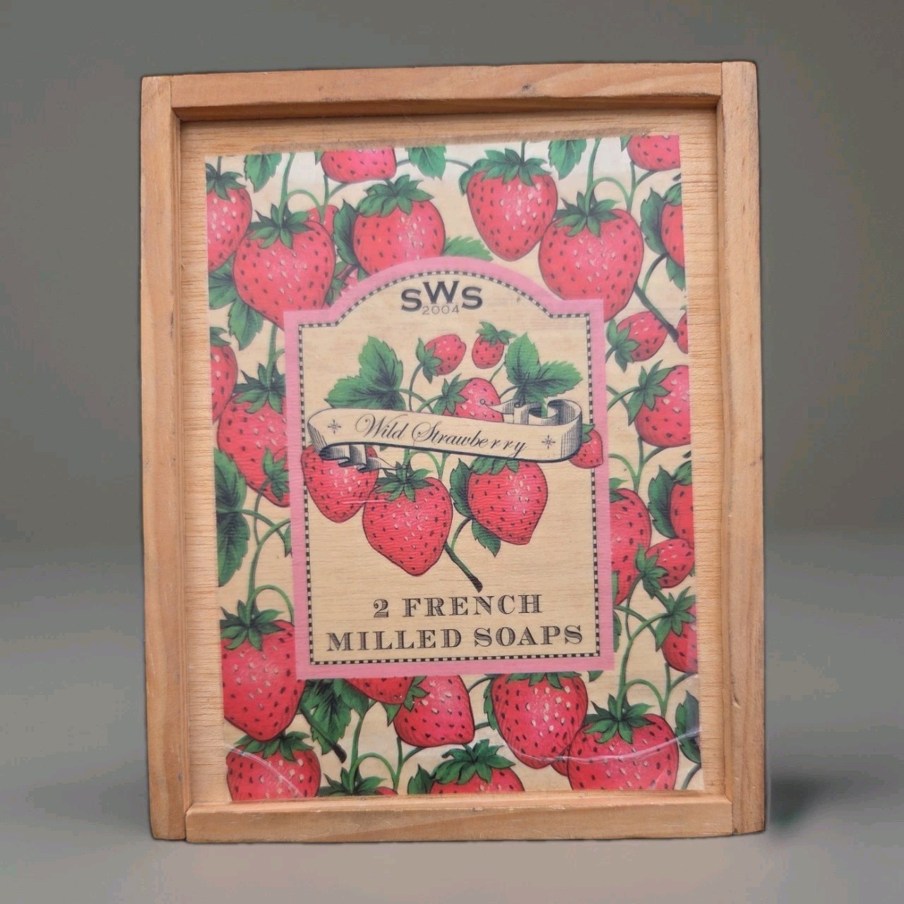 Vintage 2004 Tri-Coastal Design Wild Strawberry – Two Milled Soaps
