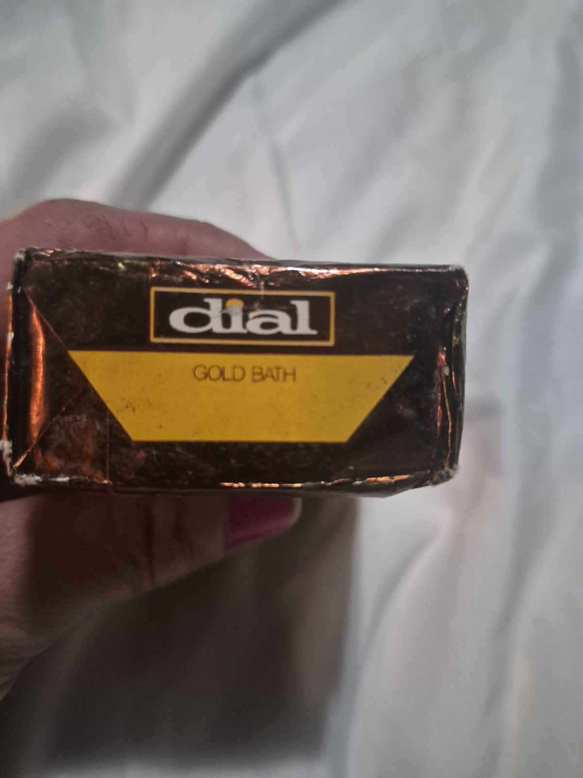 Vintage1 count Dial Gold Bath Size Bar Soap Gold Sealed