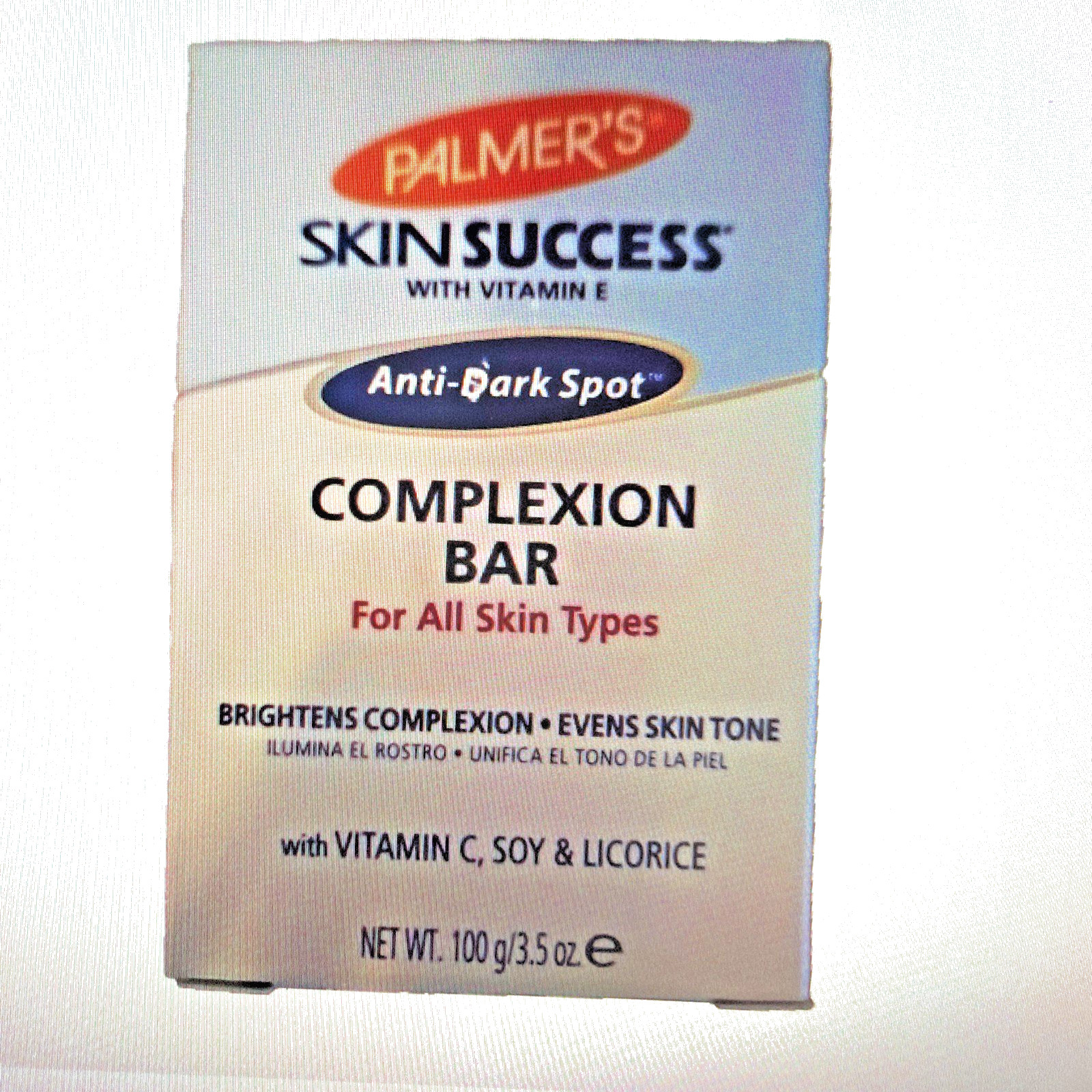 6 PK Palmers Skin Success Complexion Bar Anti Dark Spot Soap Vit C & E Brighten