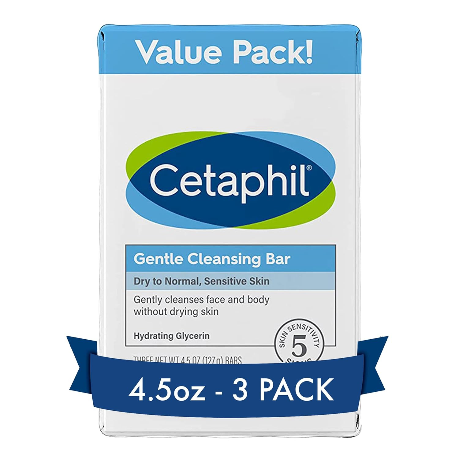 , Gentle Cleansing Bar, Bar, Nourishing Cleansing Bar for Dry, Sensitive Skin, N