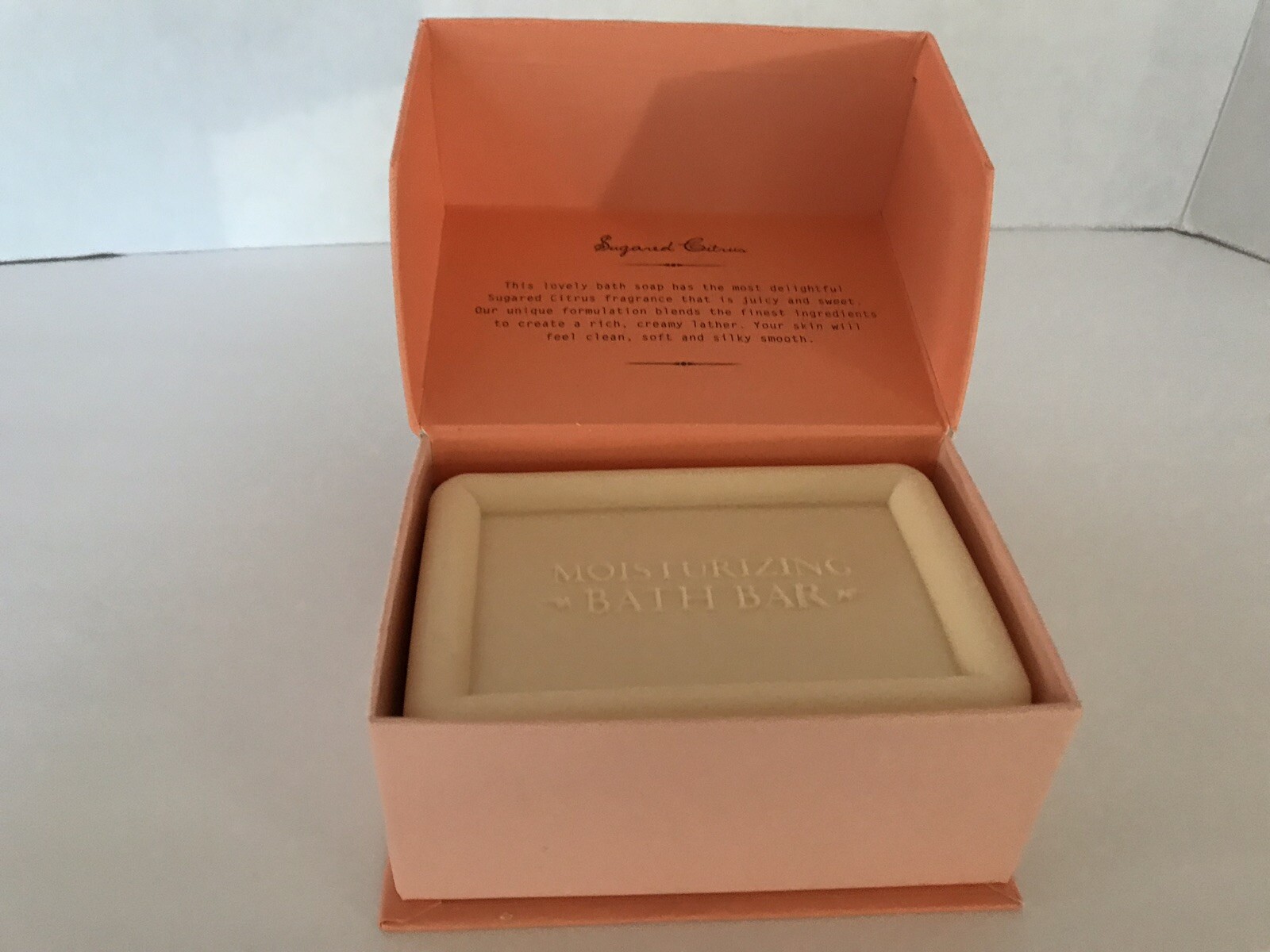 LUXURIOUS BATH SOAP SUGARED CITRUS MADE IN THE USA 12 OZ