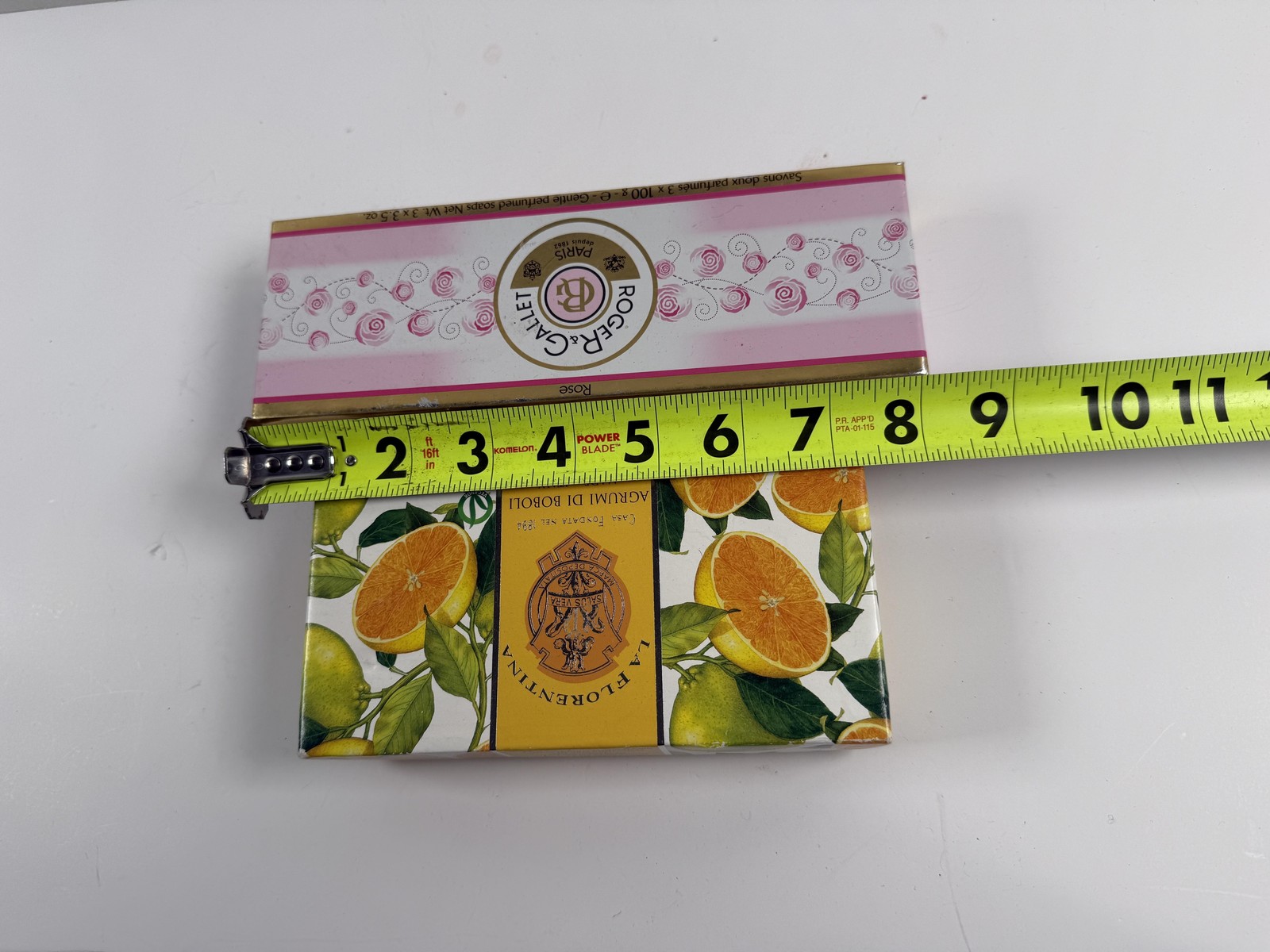 La Florentina Roger & Gallet Soap Set Boboli Citrus Rose Multipack New Italy 2