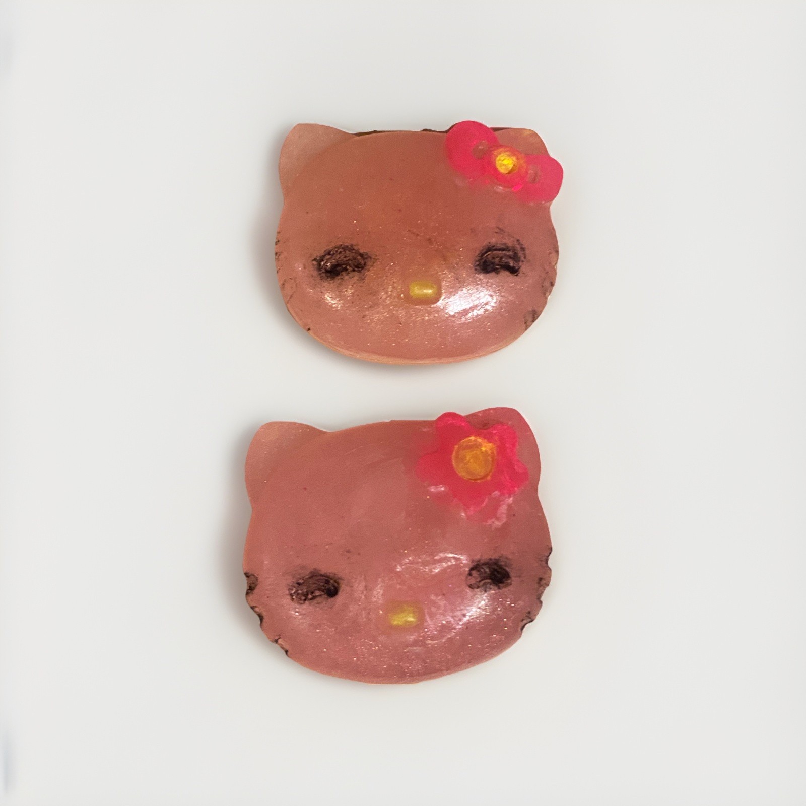 Handmade Hello Kitty Kawaii Cat Face Soap Glycerin Bar Soap