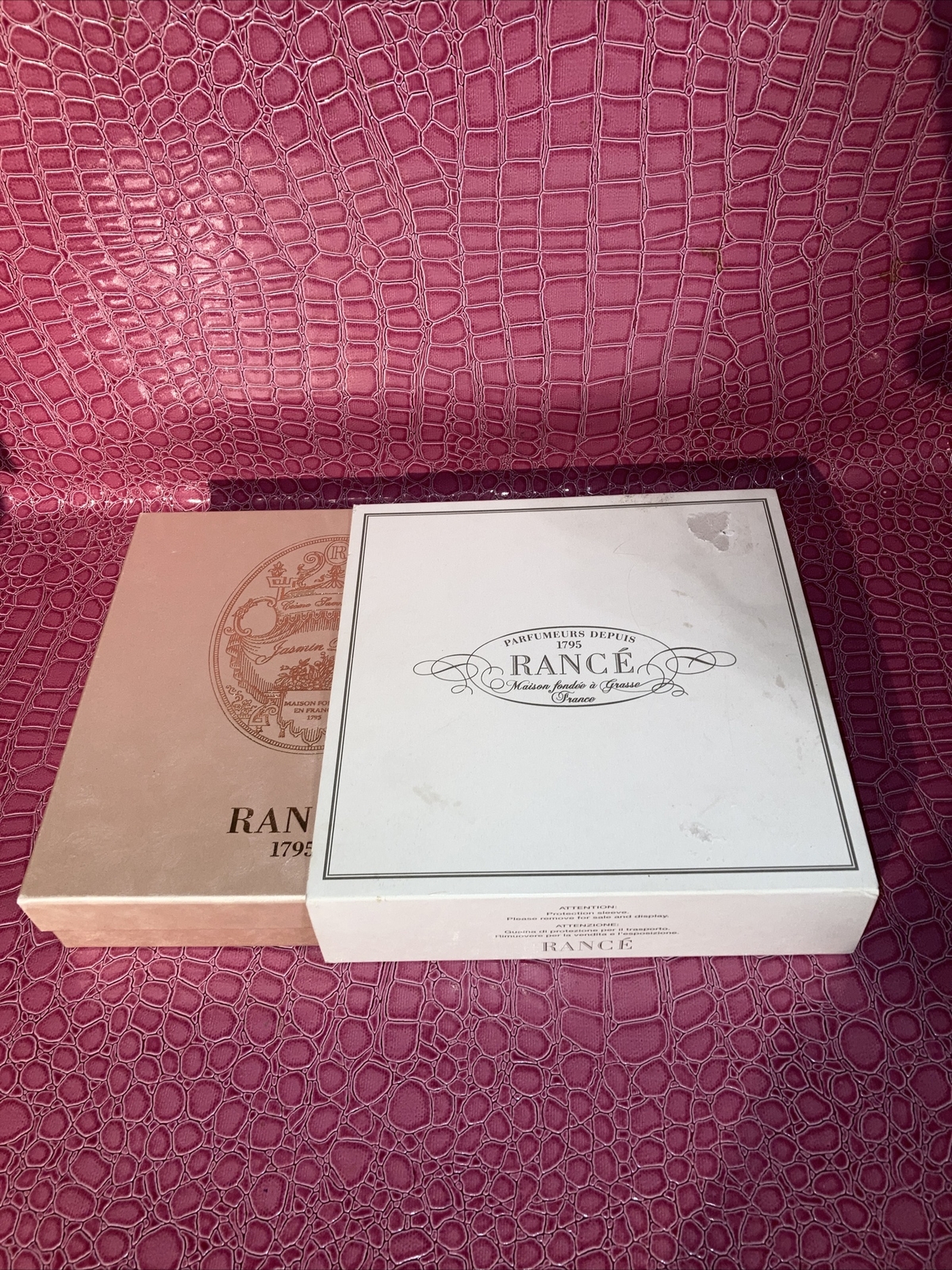 Rance Jasmine Royal Fine Soaps Box Set Of 6 X 3.5 Oz Each Soap Bars. Sealed.