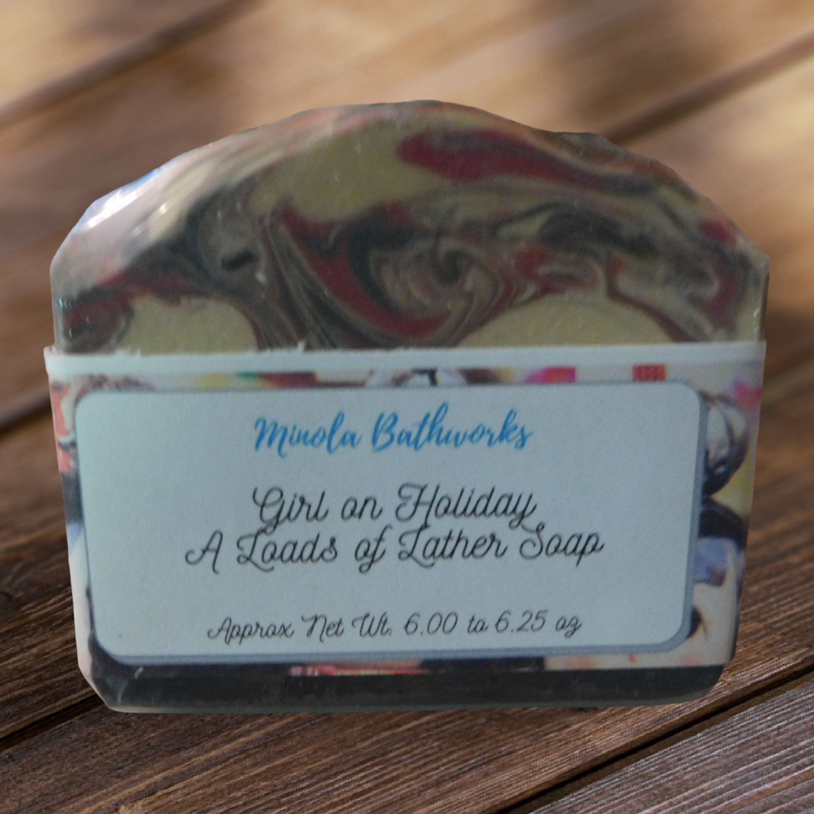 Girl on Holiday Loads of Lather Soap