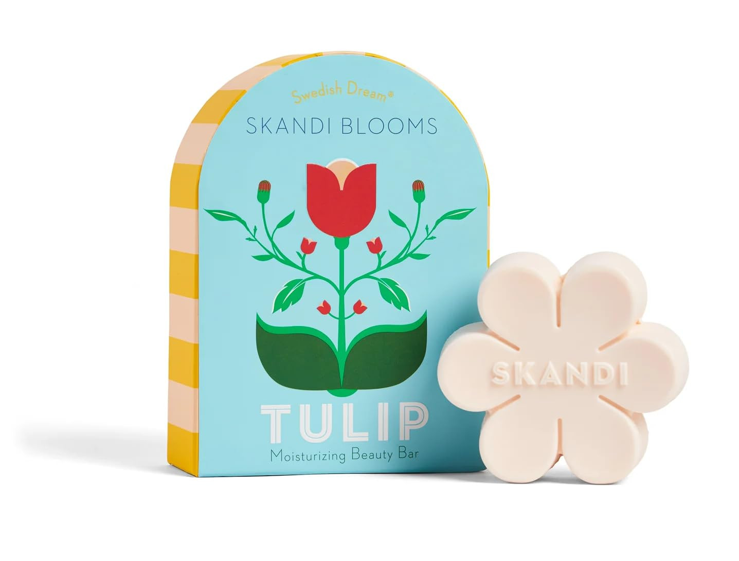 Swedish Dream SKANDI BLOOMS TULIP Bar Soap | Mositurizing Beauty Bar | Made with