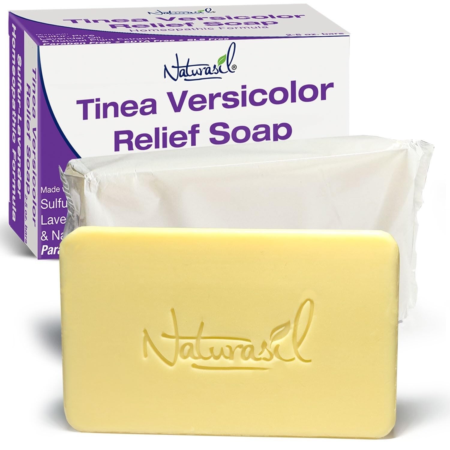 Natural Antifungal Soap | 2.5oz Bars for Fast-Acting Tinea Versicolor Relief