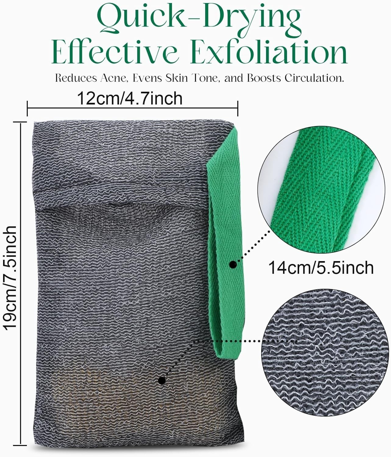 Soap Bags Mesh Exfoliating 6 Pack Soap Net Sock For Bar Soap Nylon Shampoo Bar B