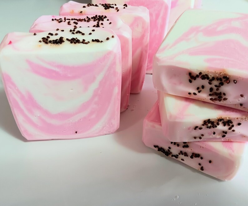 Citrus Garden Lard Soap Bar Handmade | Geranium Grapefruit Spearmint Natural