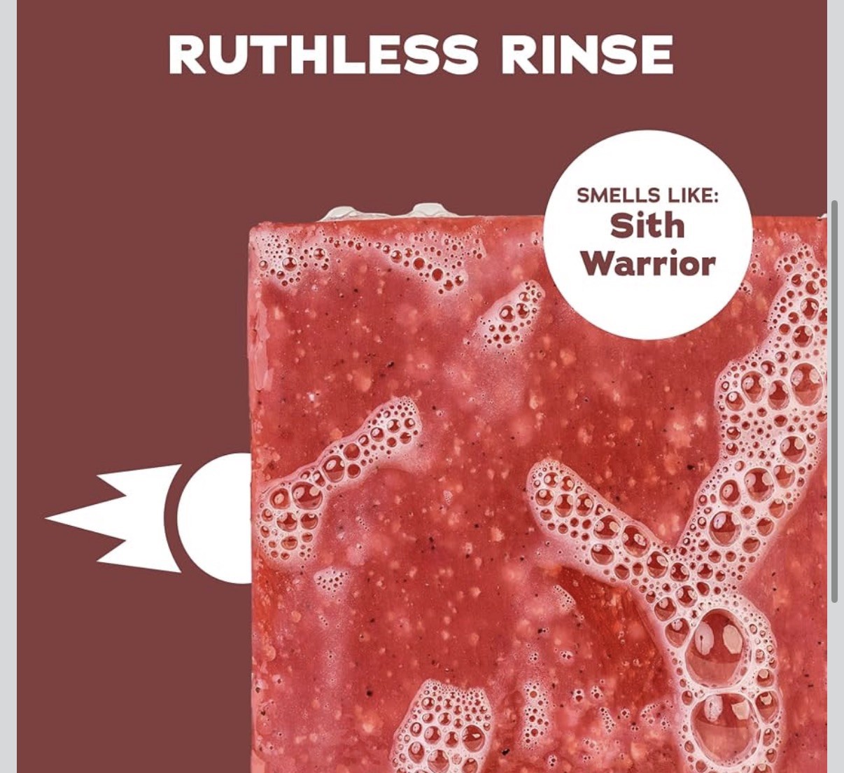 Dr Squatch Star Wars Ruthless Rinse Darth Maul Soap Limited Edition free ship