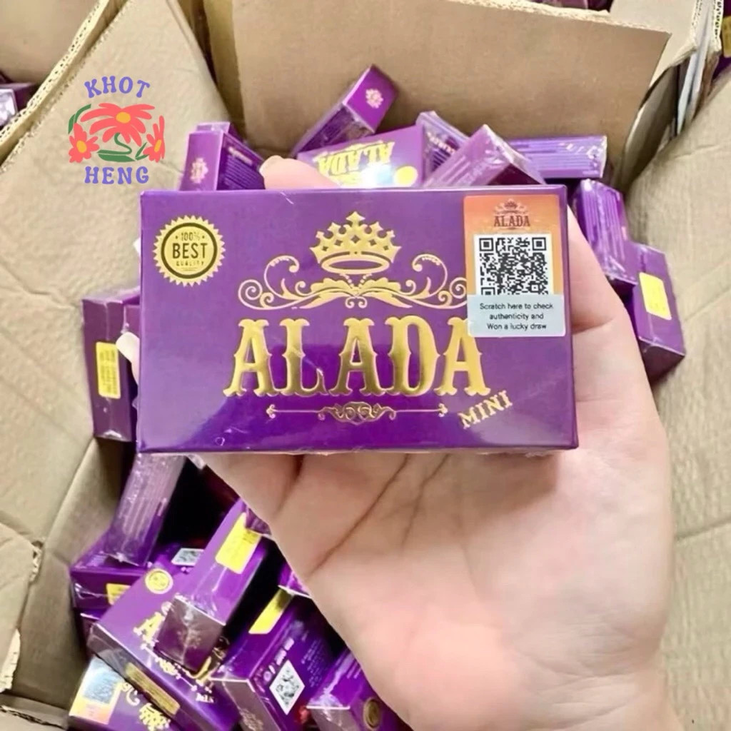 Alada Whitening Soap 3X Naturally Brightening Natural Extract Face & Body 160g