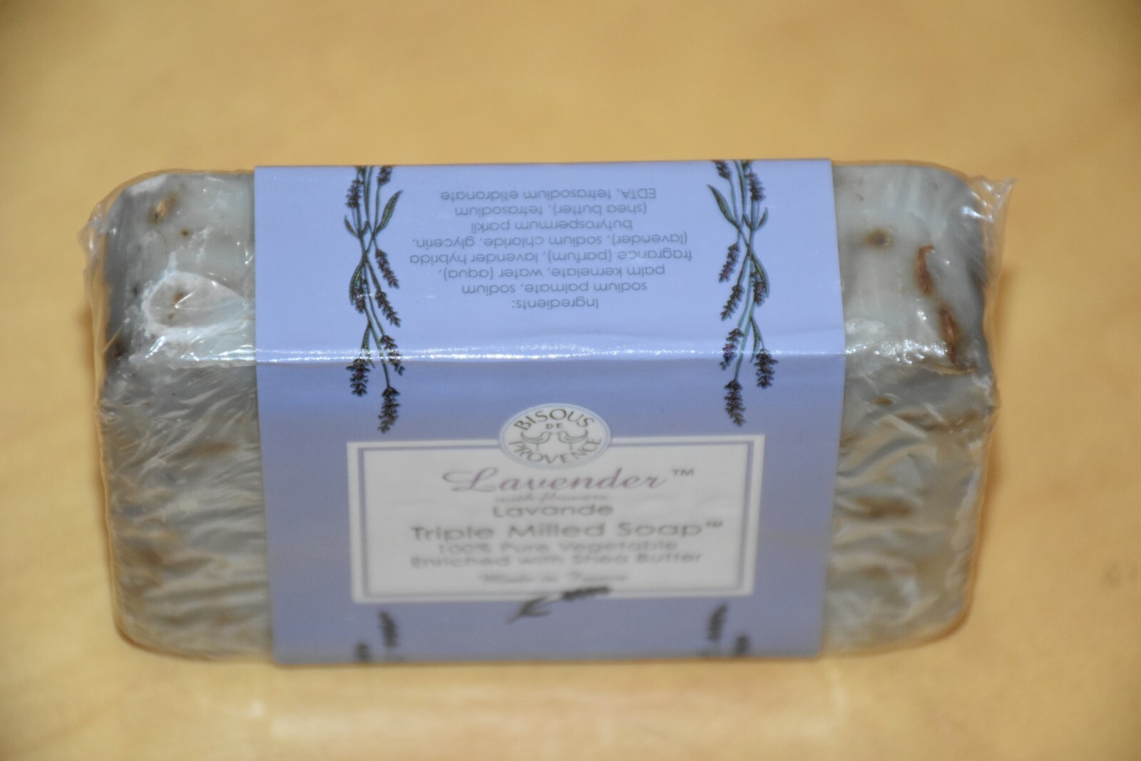 MADE IN FRANCE BISOUS de PROVENCE Triple Milled Bar Soap Trader Joe’s Lavender