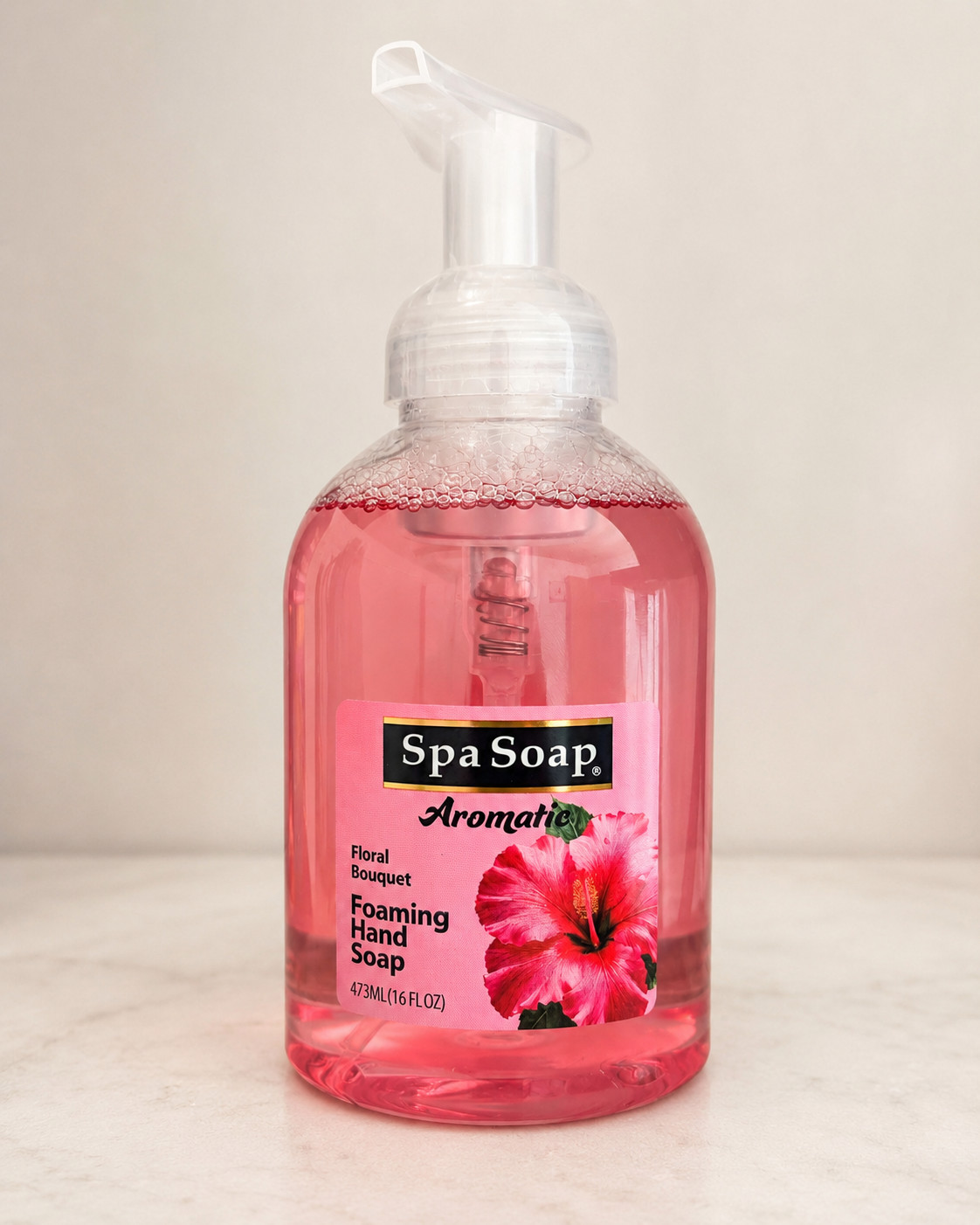 Spa Soap Aromatic Floral Bouquet Foaming Hand Soap 16 fl oz Made in Canada